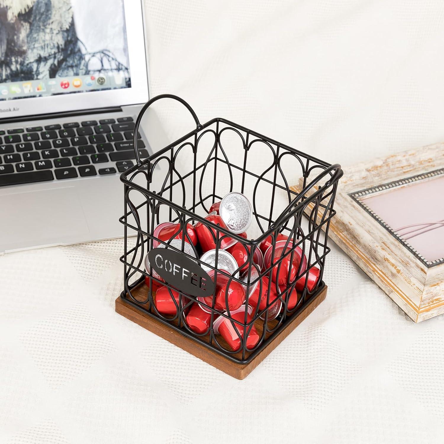 Organizador de Cápsulas de Café Woodest - Soporte K-Cup 30 Unidades