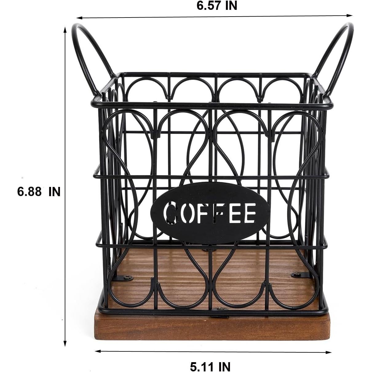 Organizador de Cápsulas de Café Woodest - Soporte K-Cup 30 Unidades