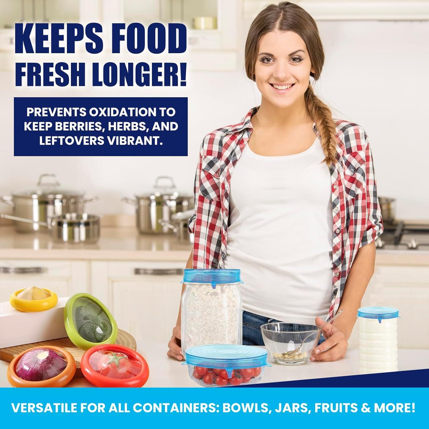 Set de 4 Contenedores Herméticos Genérico para Alimentos