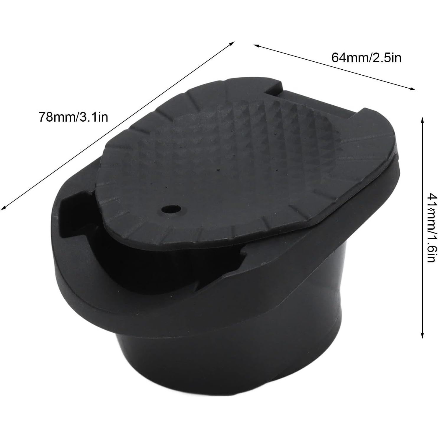 Adaptador de Cápsulas de Café EVGATSAUTO Reutilizable 78mm