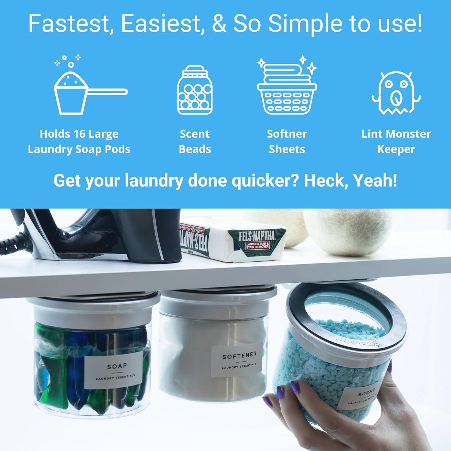 Contenedor de Almacenamiento Vascito para Lavandería 12 oz