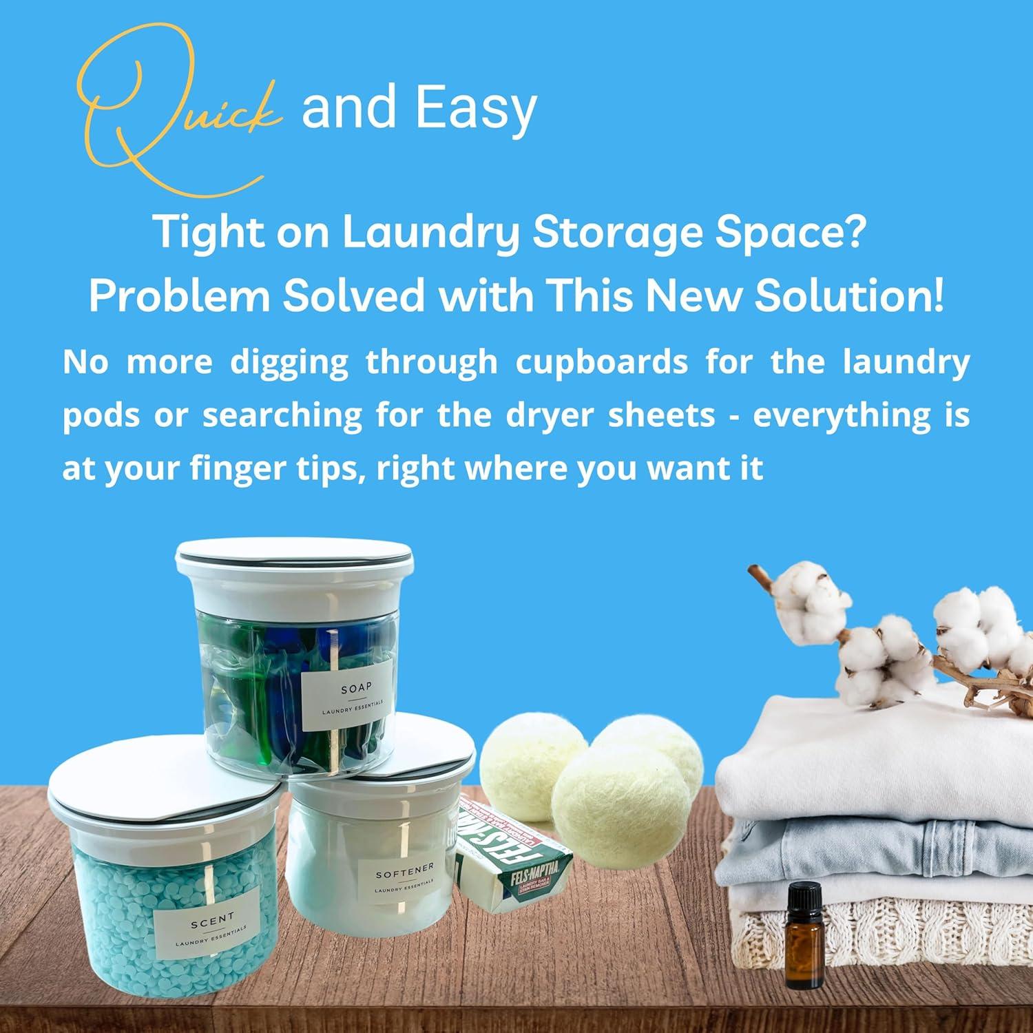 Contenedor de Almacenamiento Vascito para Lavandería 12 oz