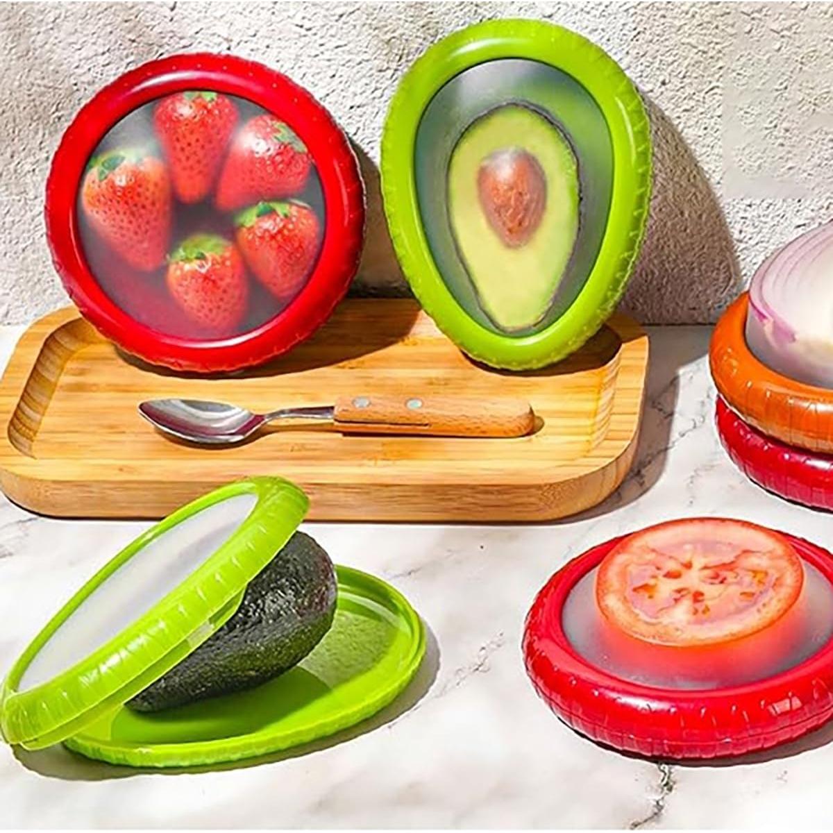 Contenedores de Almacenamiento de Frutas y Verduras XJYWSH - 4 Piezas