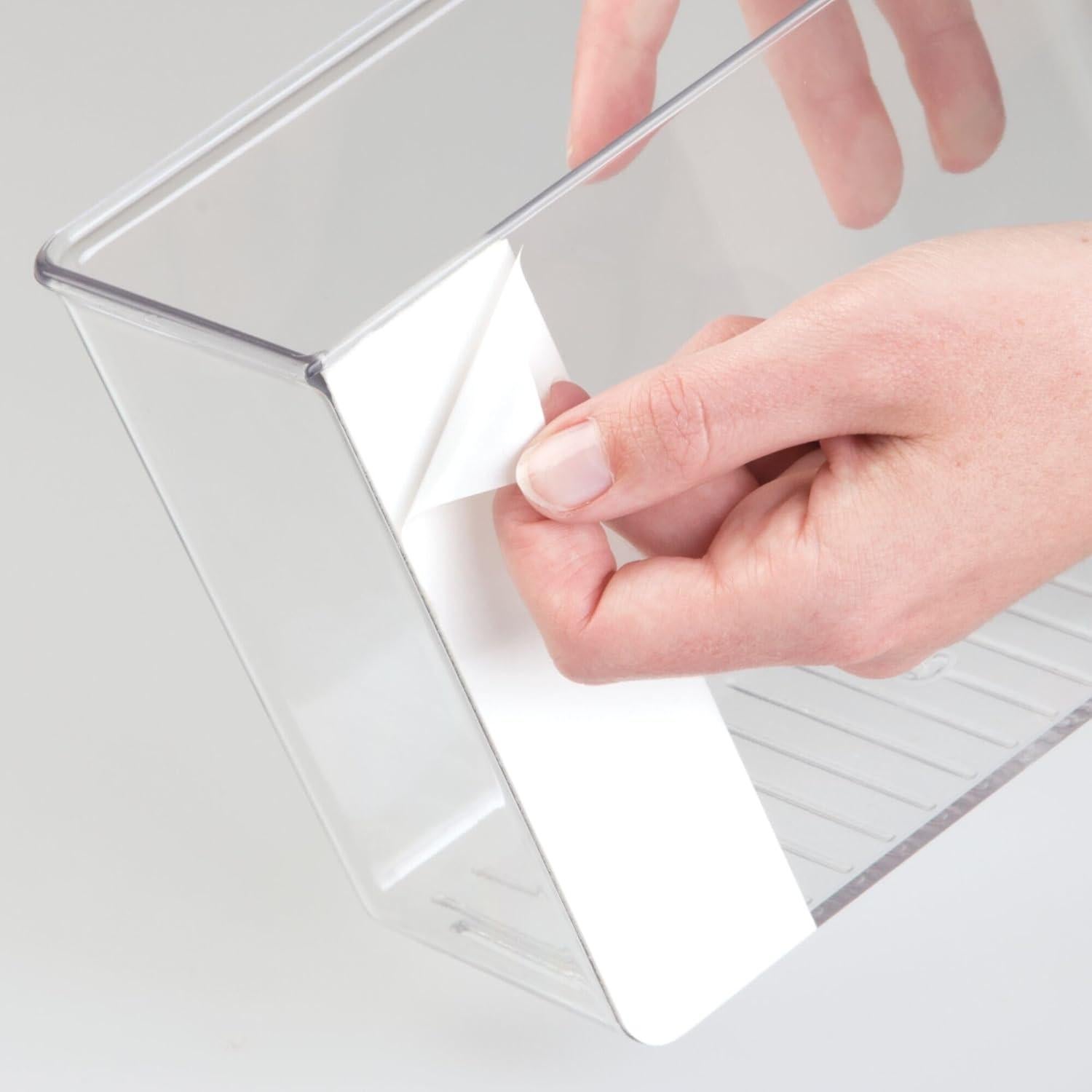 Organizador de Montaje en Pared iDesign AFFIXX 8.9x20.3cm