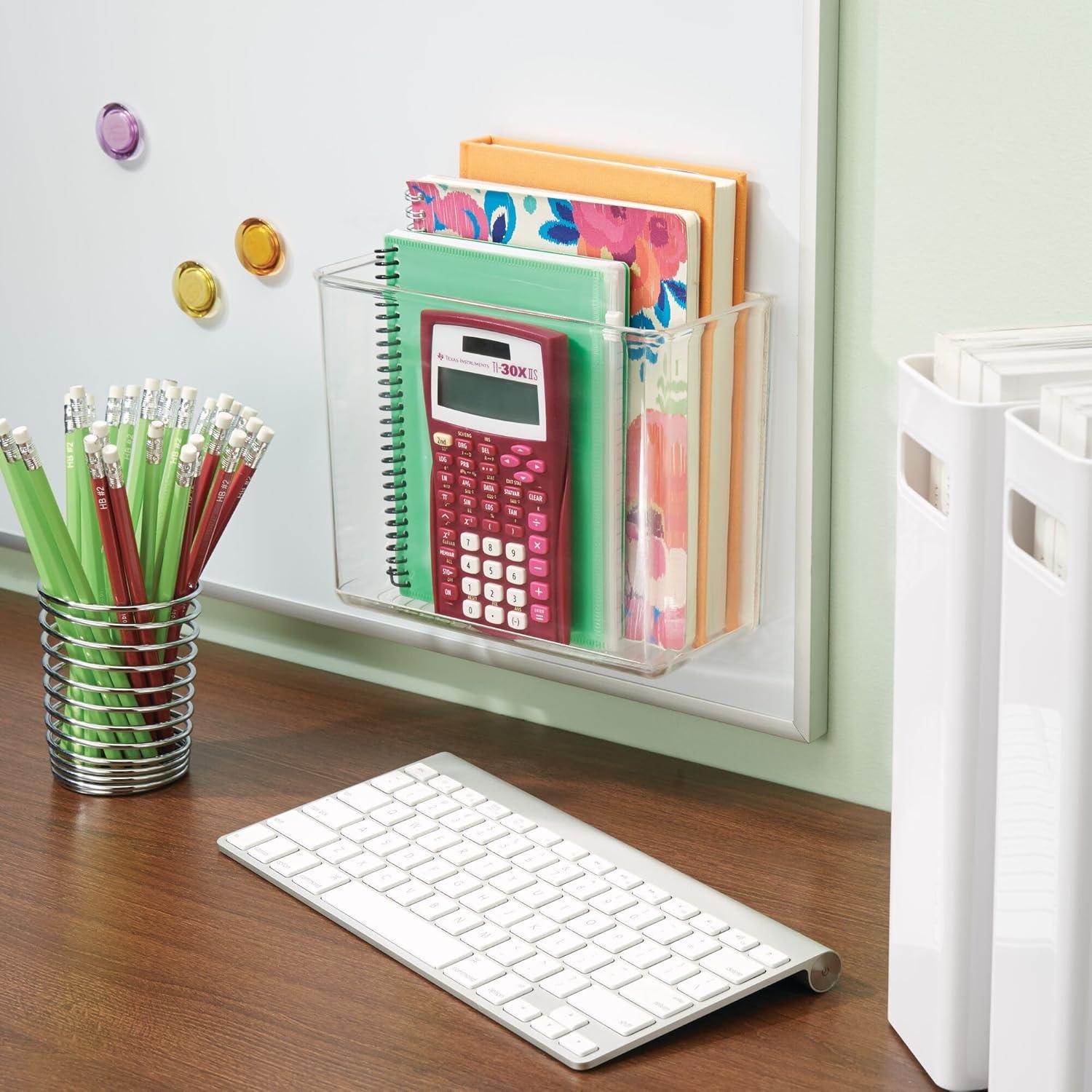 Organizador de Montaje en Pared iDesign AFFIXX 8.9x20.3cm