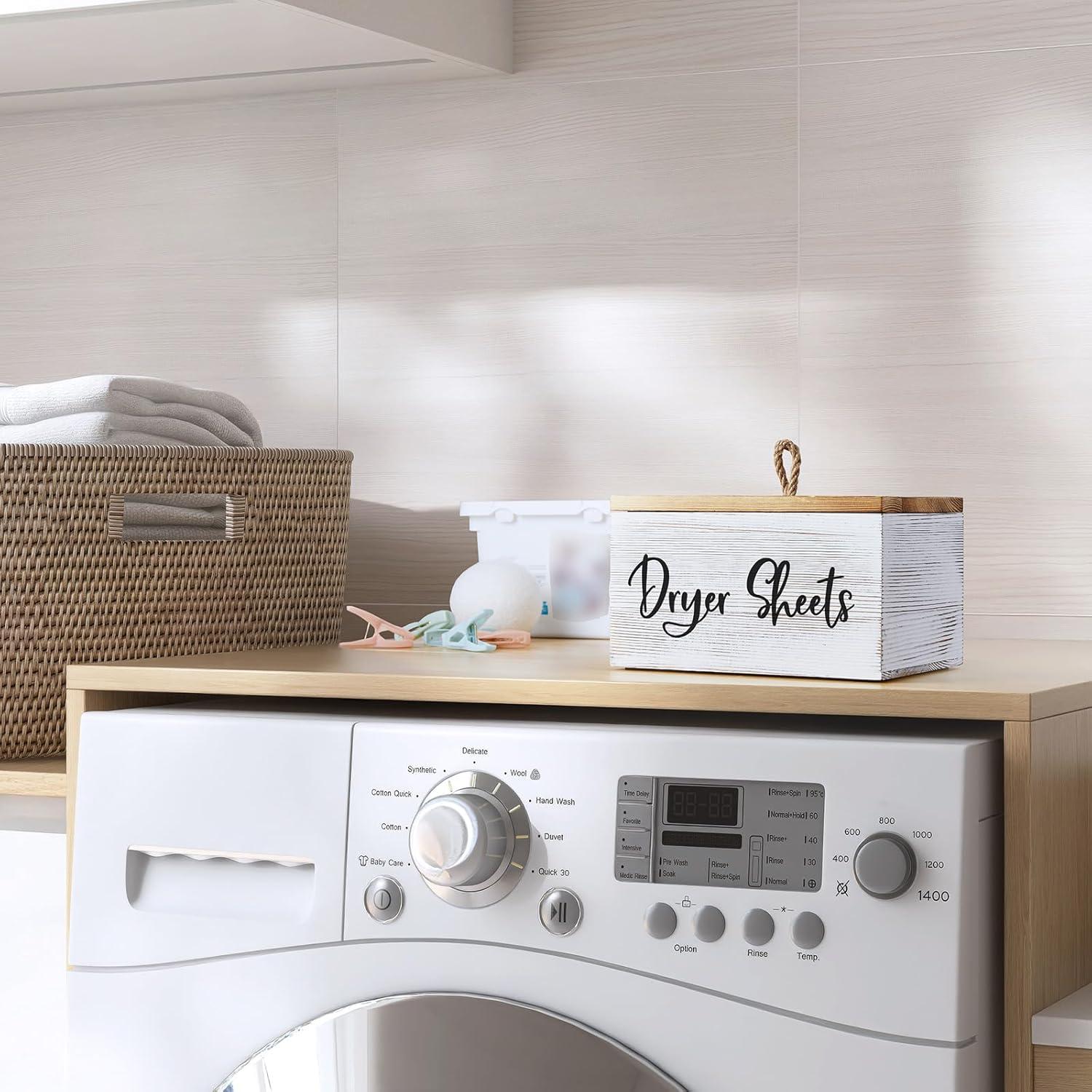 Soporte para Hojas de Secadora Bivvclaz Blanco Rústico 200 Cargas