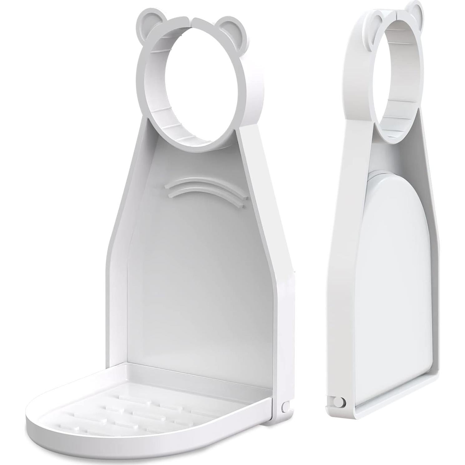 Soporte para Tazas de Detergente WitMonkey - 2 Piezas, Blanco