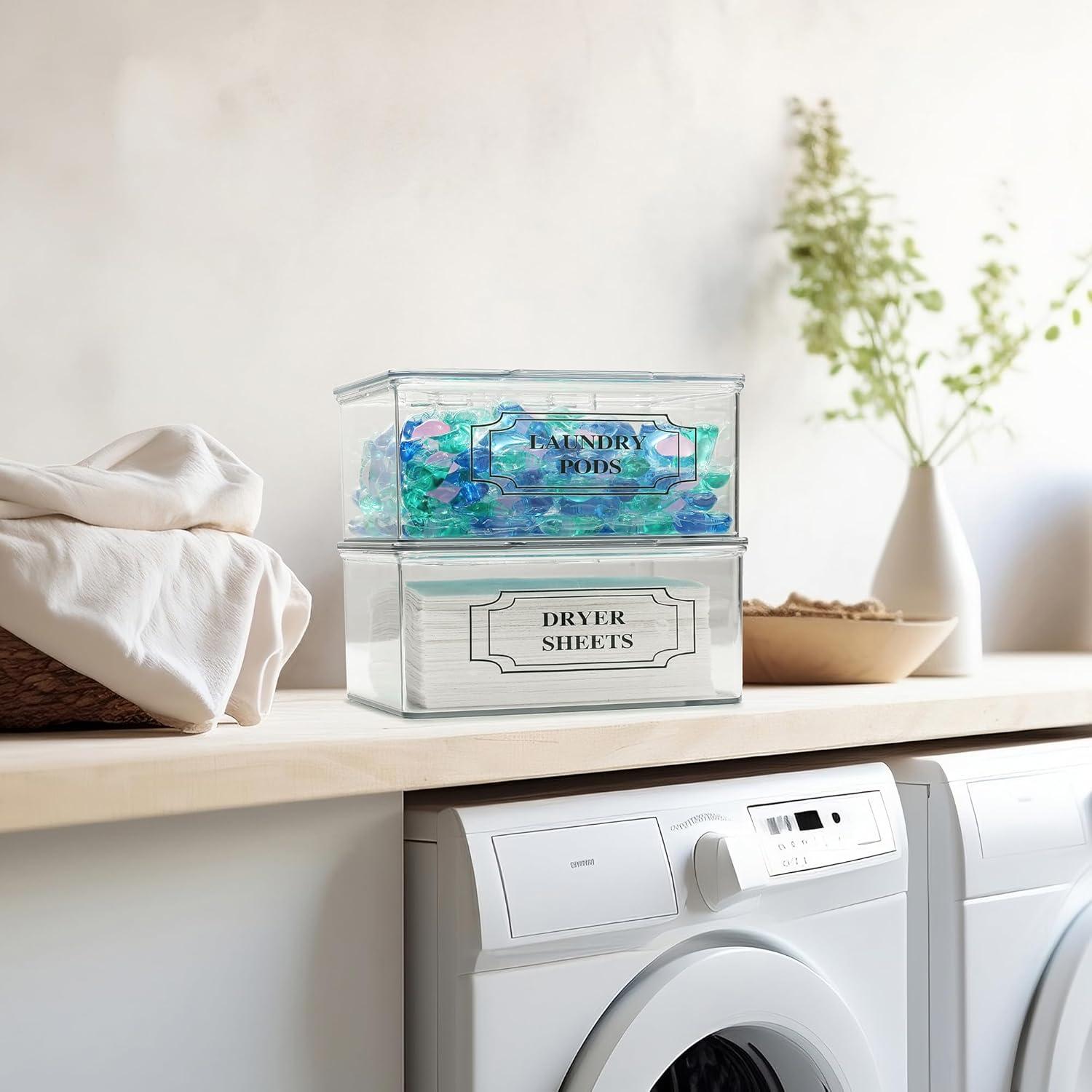 Soporte de Hojas de Secadora Acrílico Transparente SSTATES 2 Piezas