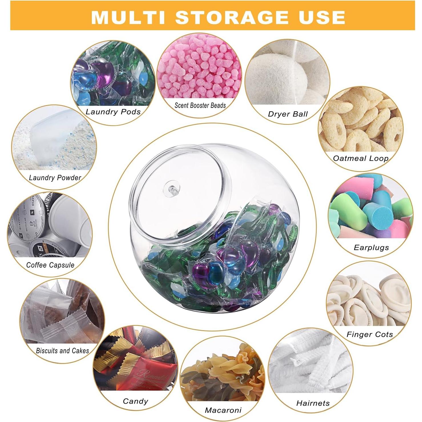 Contenedor de cápsulas de lavandería Sumnacon 2.27 kg