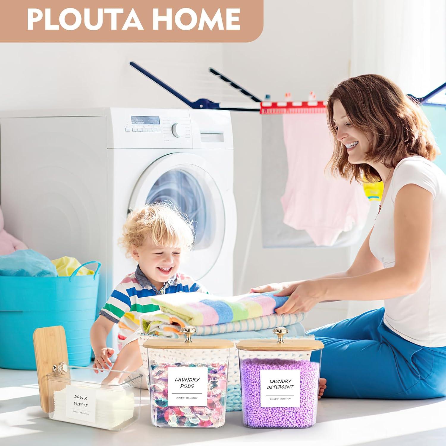 Juego de 3 Contenedores de Almacenamiento PLOUTA HOME 1.15kg