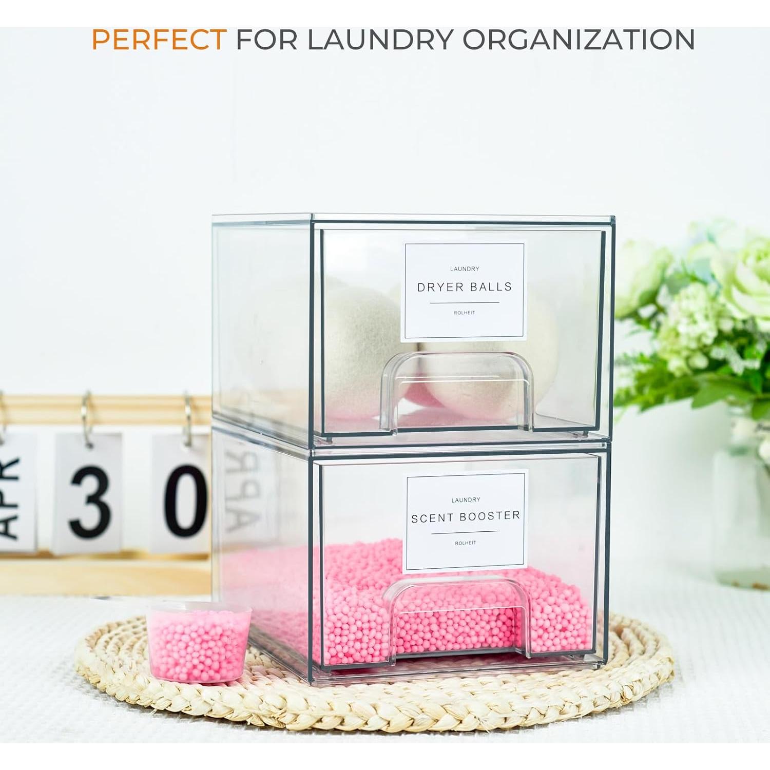 Organizadores de Almacenamiento Rolheit 2 Piezas para Lavadero