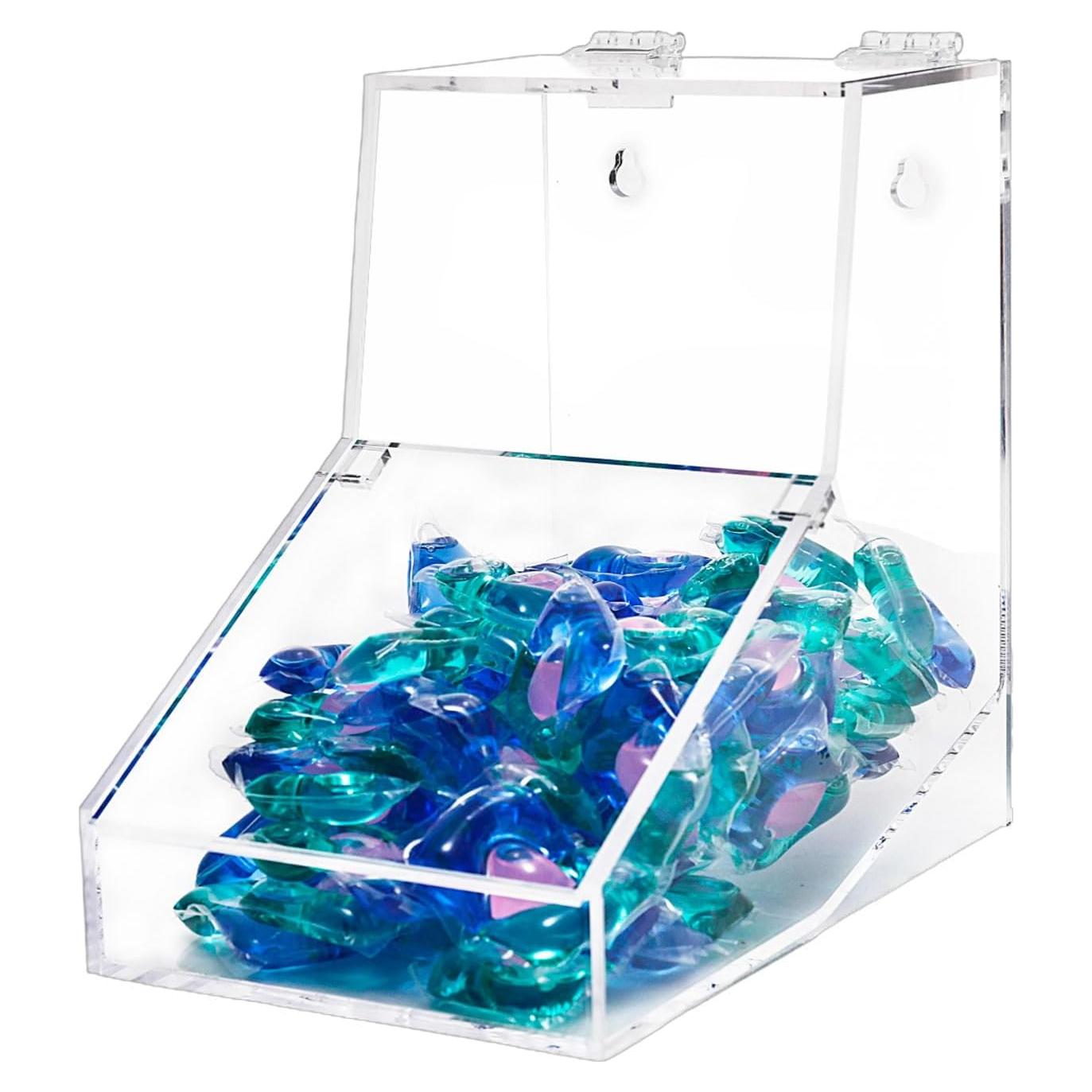 Contenedor de cápulas de lavandería Tikitup 2.5L Acrílico