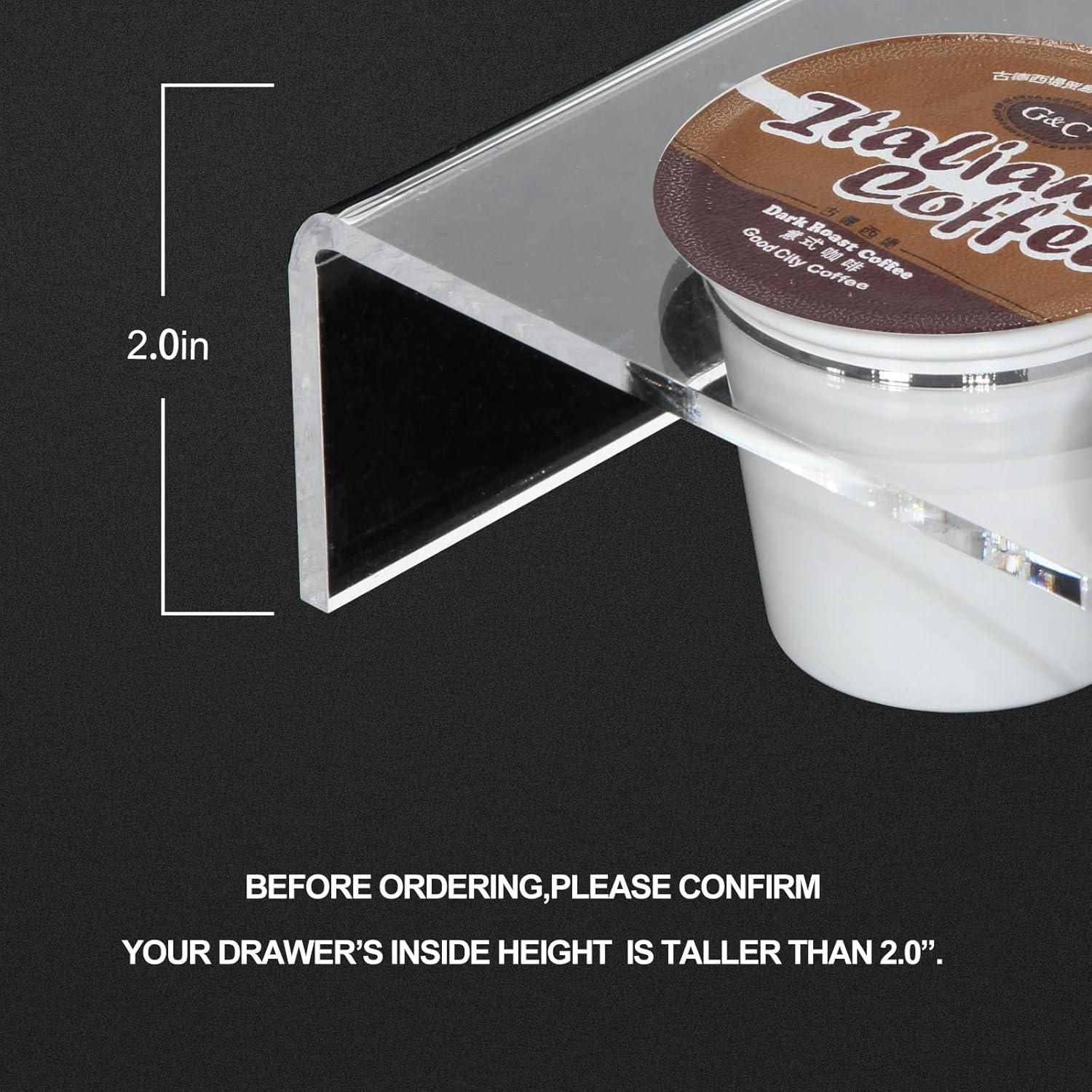 Soporte organizador para 35 cápsulas K-Cup Urcreeds acrílico