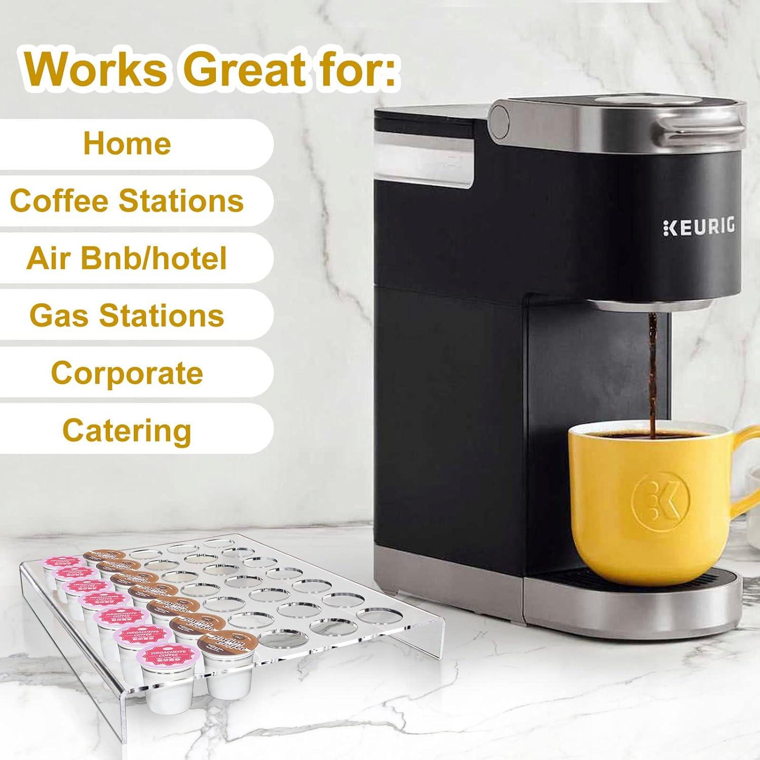 Soporte organizador para 35 cápsulas K-Cup Urcreeds acrílico