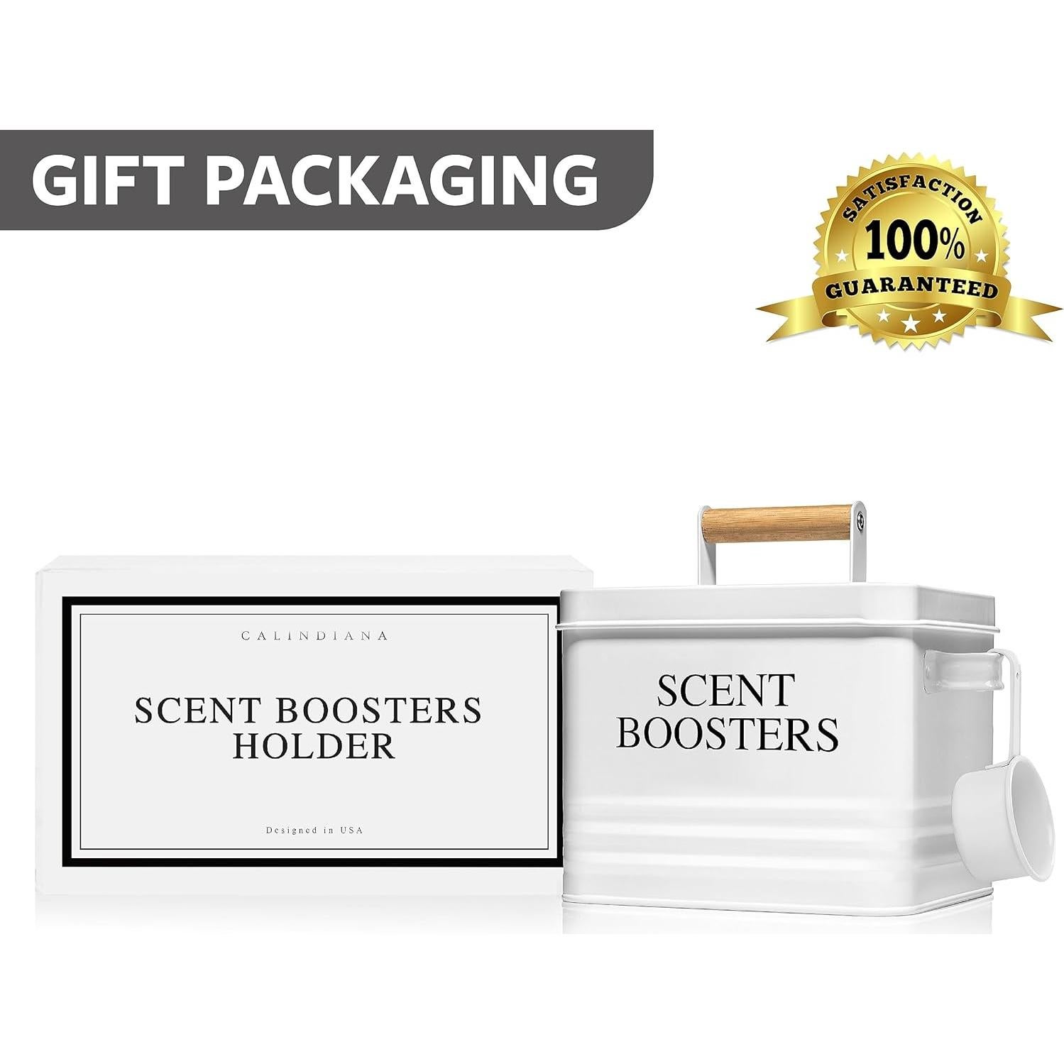 Contenedor Dispensador Aromatizantes Calindiana Blanco 1.5 kg