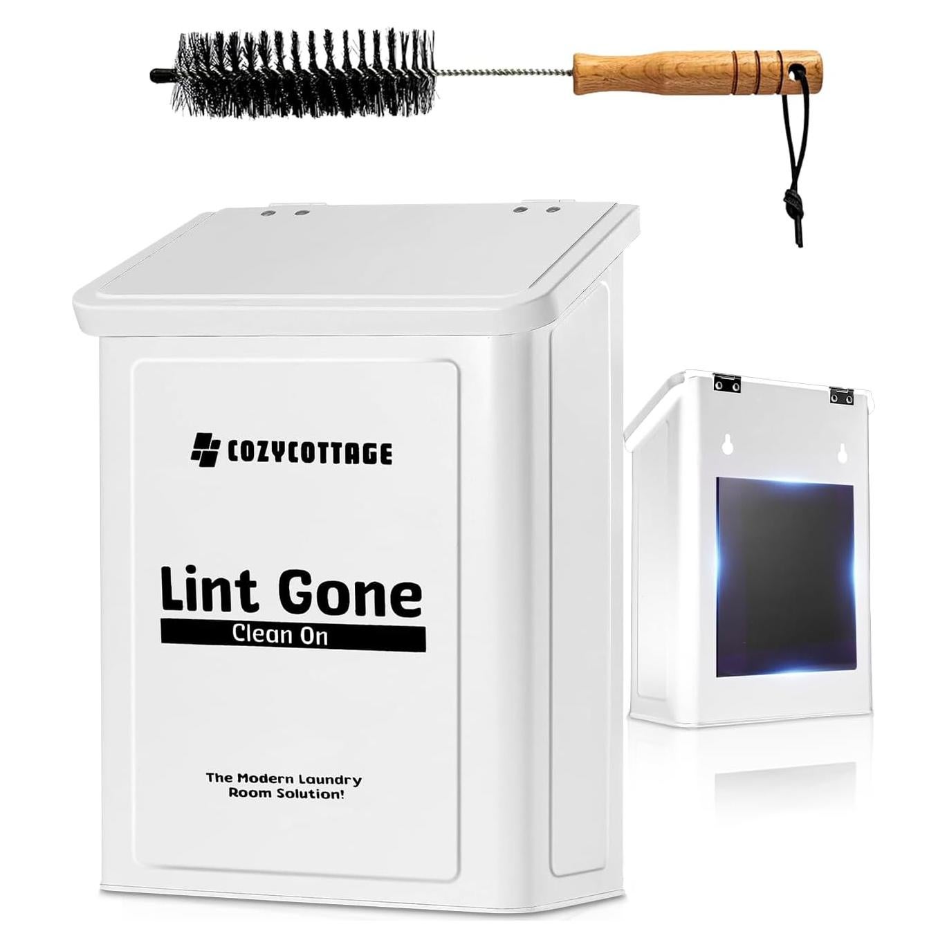 Contenedor Magnético de Pelusa COZYCOTTAGE 10L Blanco