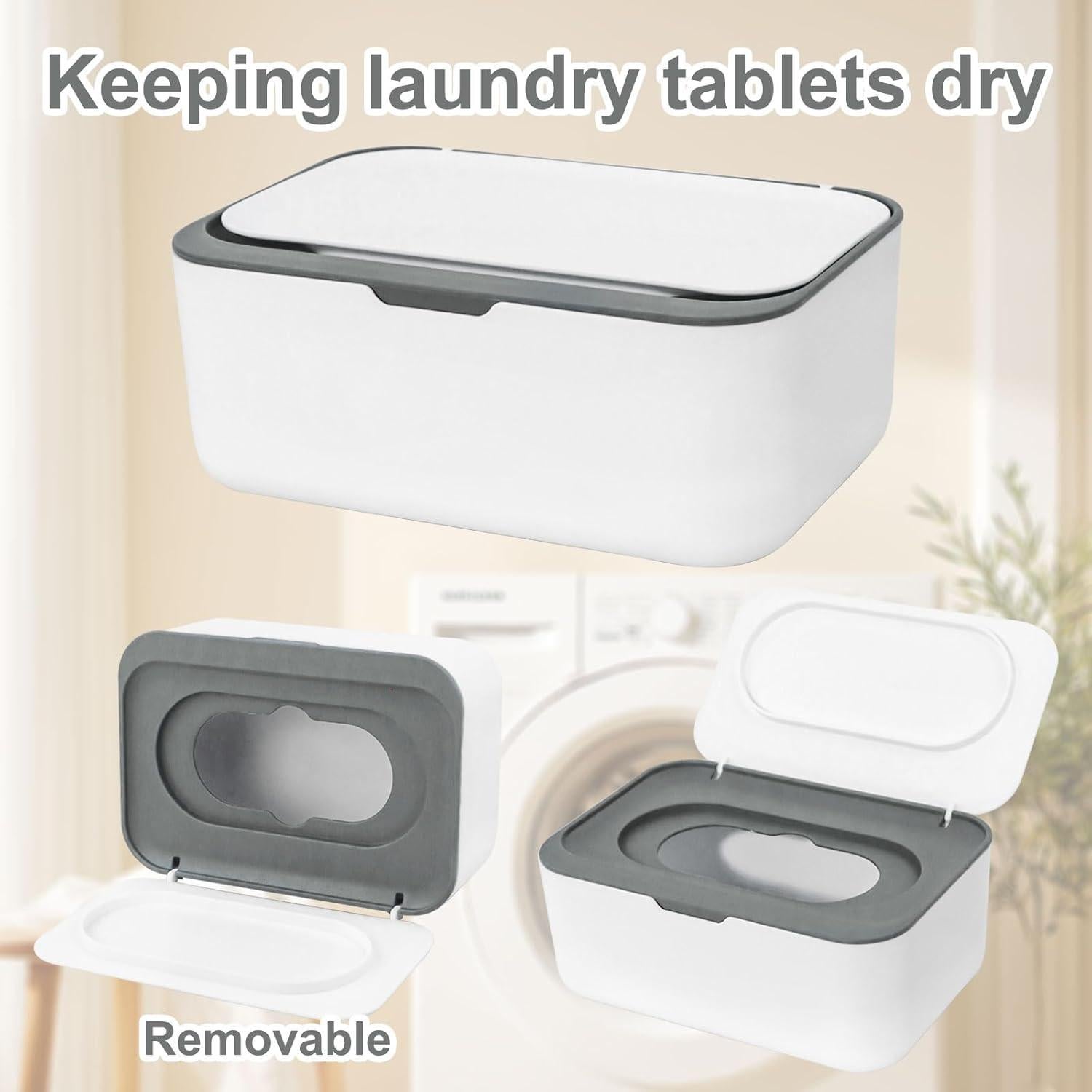 Soporte organizador para hojas de secadora RSQAZQ - Gris