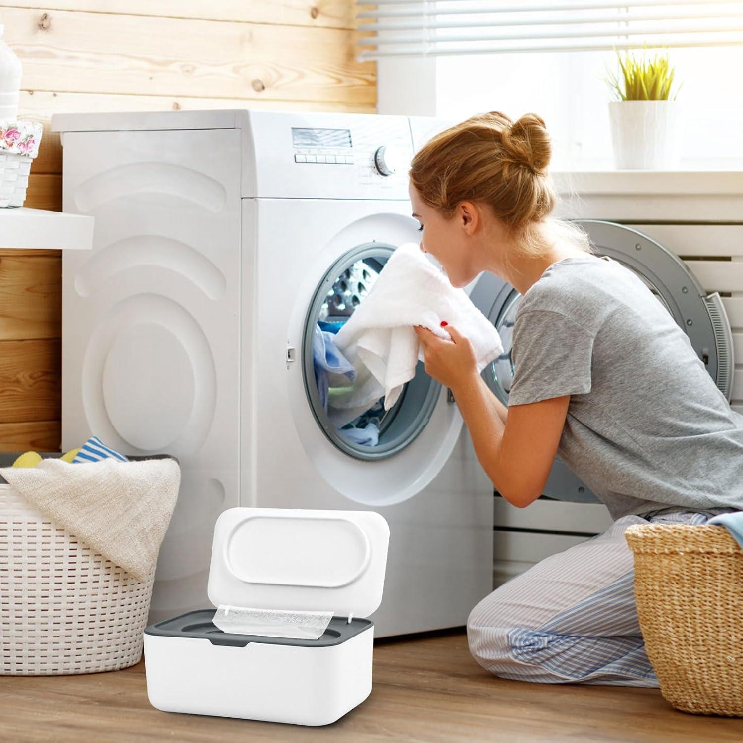 Soporte organizador para hojas de secadora RSQAZQ - Gris