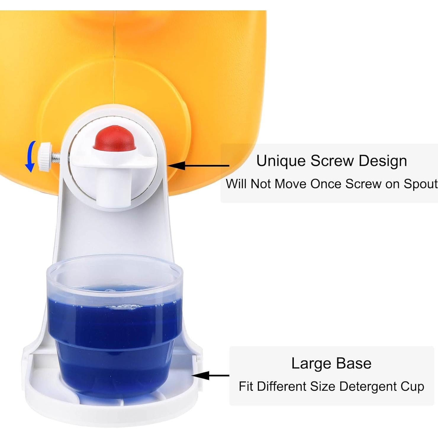 Soporte para Taza de Detergente LEVOSHUA - Paquete de 2