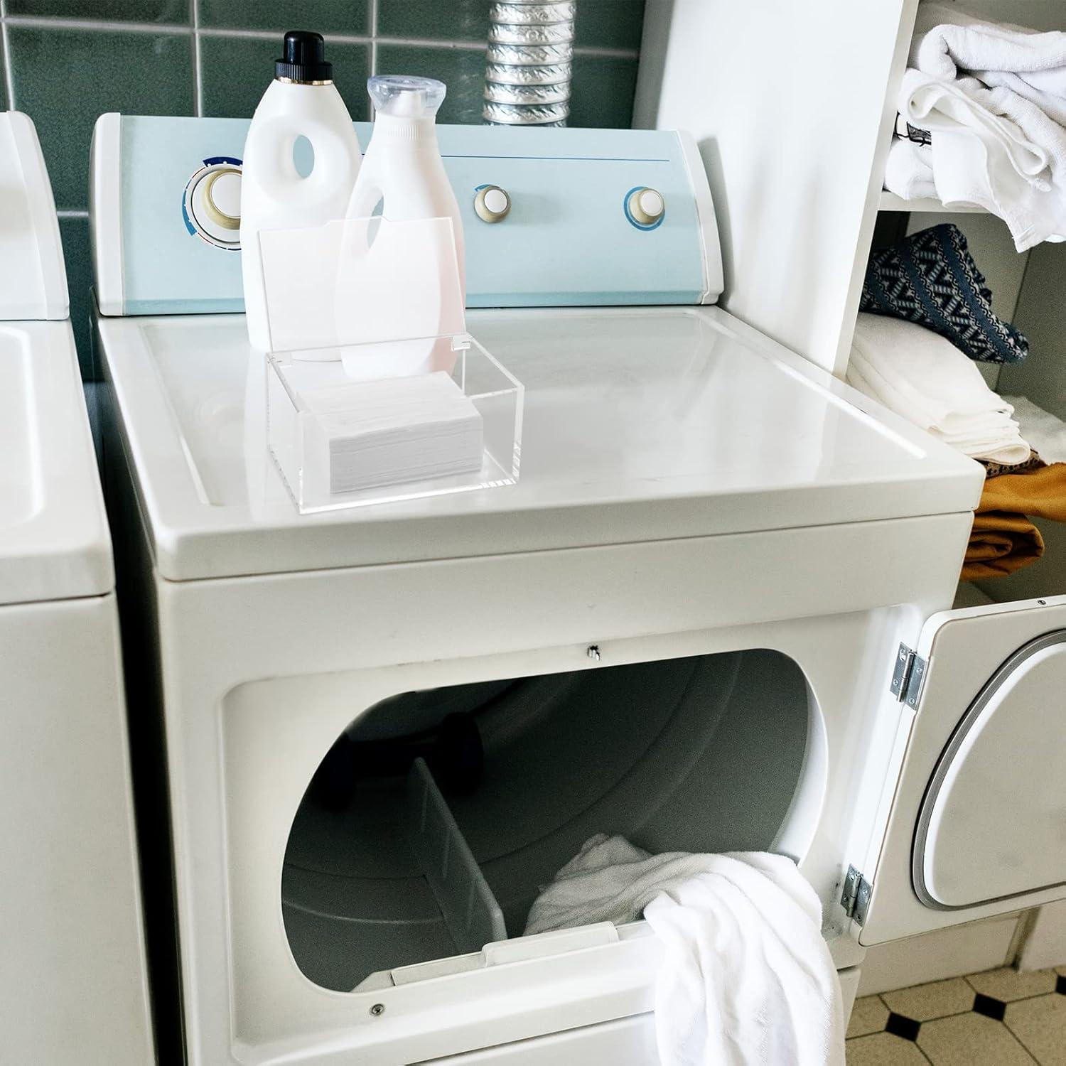 Contenedor de Almacenamiento de Acrílico Maitys 2 Pcs 18.5x12.7x8.8 cm