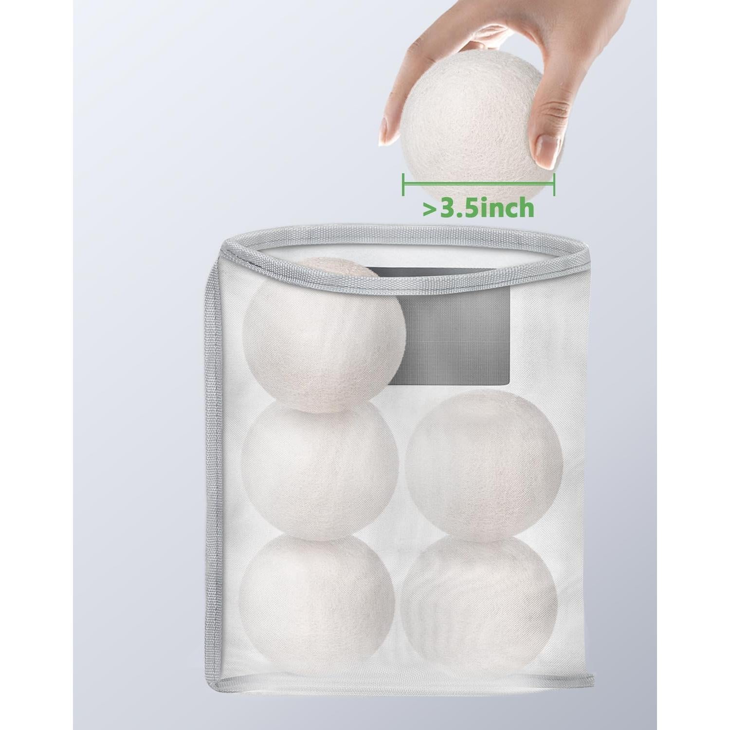 Soporte de Bolas de Secado de Lana Kevenal - Bolsa de Nylon 30x25.4cm