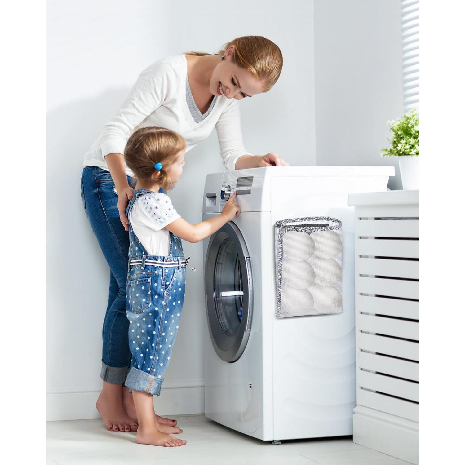 Soporte de Bolas de Secado de Lana Kevenal - Bolsa de Nylon 30x25.4cm