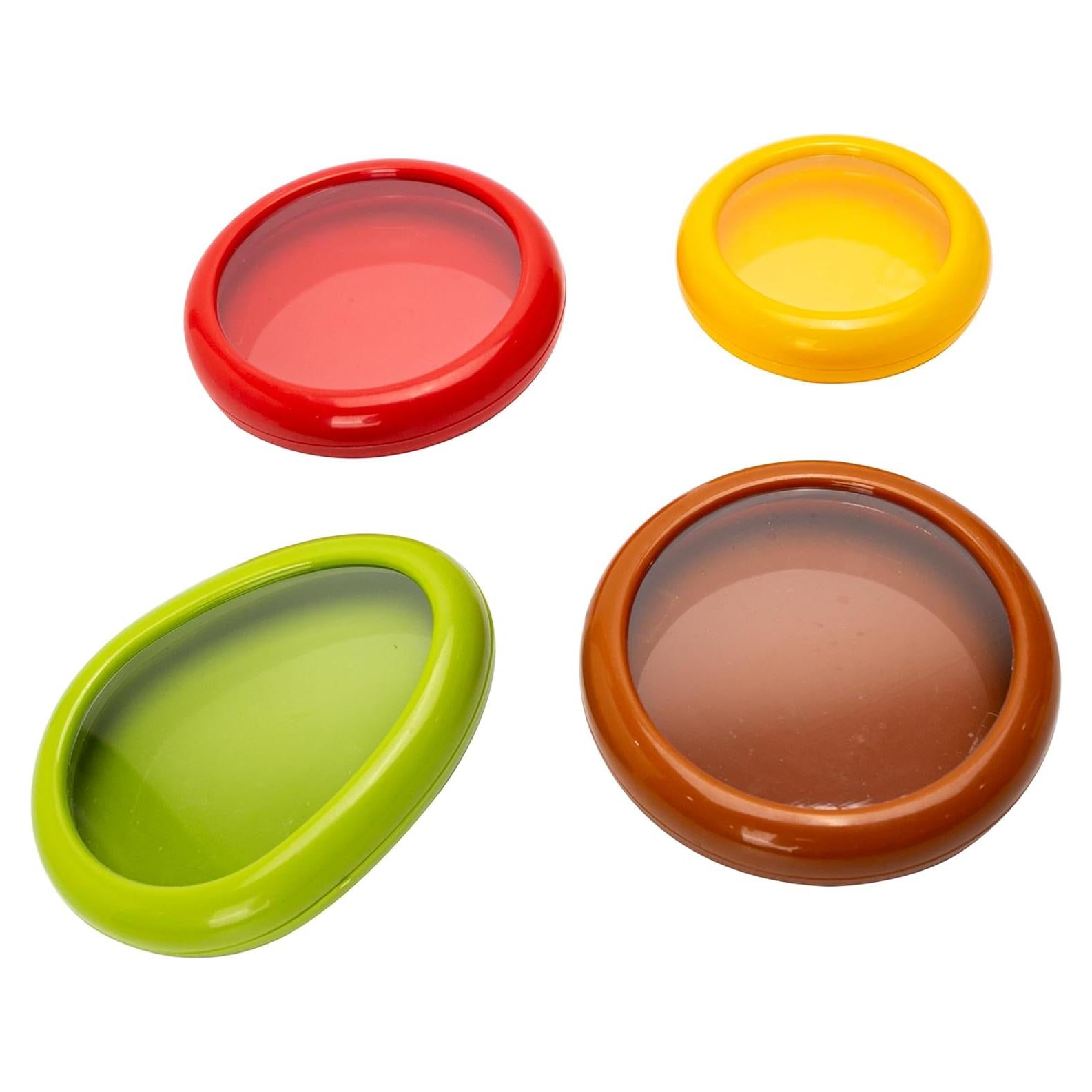 Juego de 4 Contenedores de Almacenamiento BuleVina para Frutas y Verduras