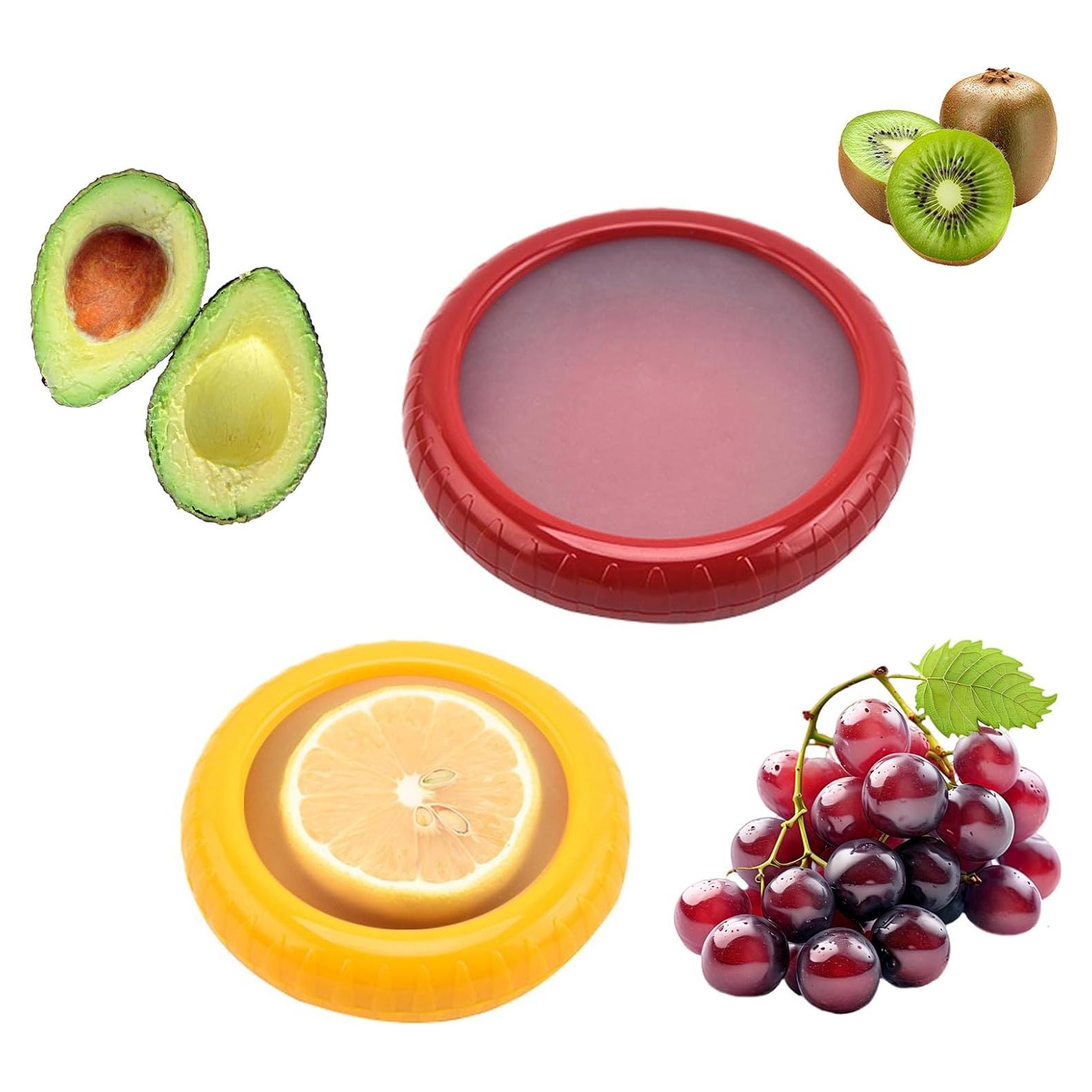 Contenedores de Almacenamiento de Frutas y Verduras YJWZWE - 2 Piezas