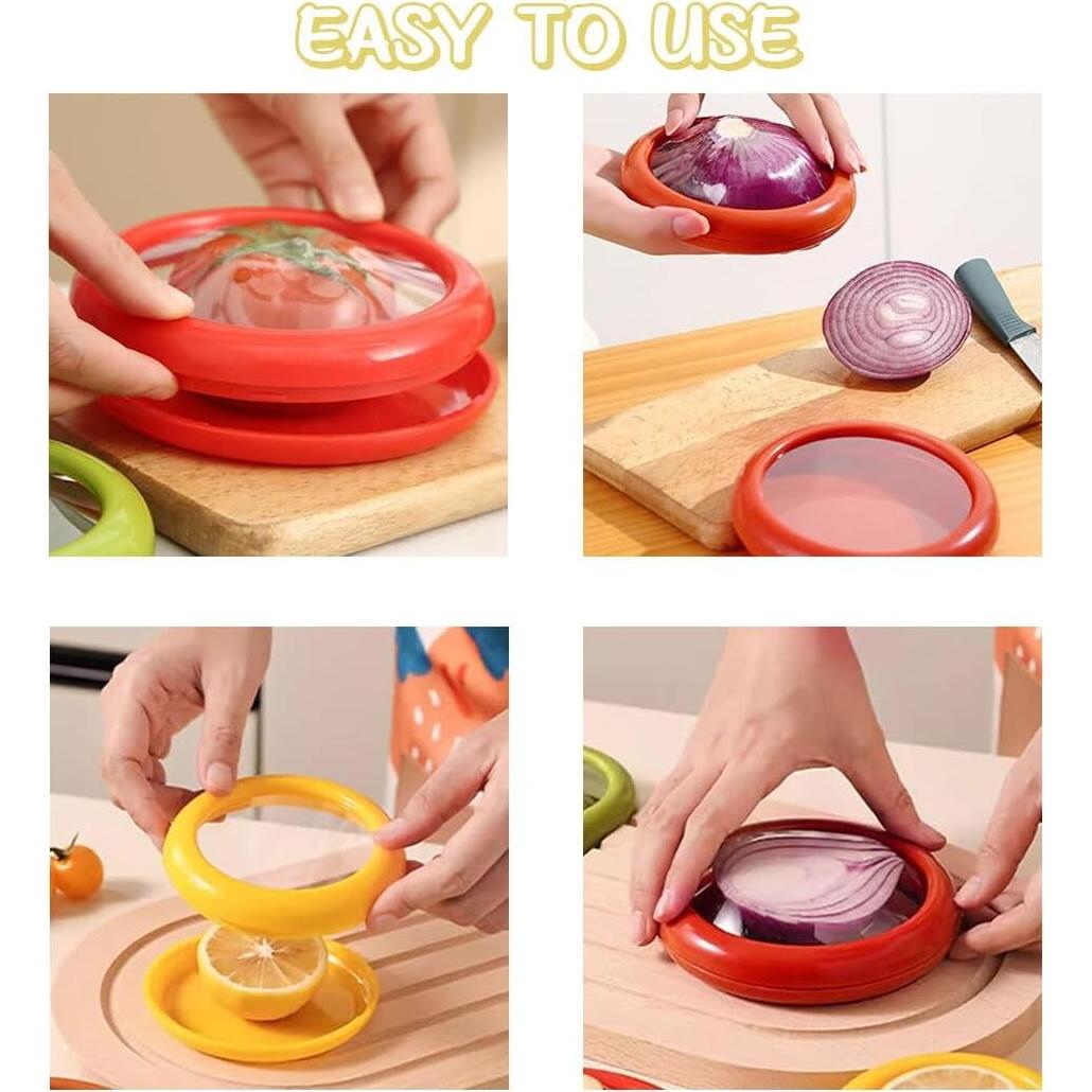 Contenedores de Almacenamiento de Frutas y Verduras YJWZWE - 2 Piezas