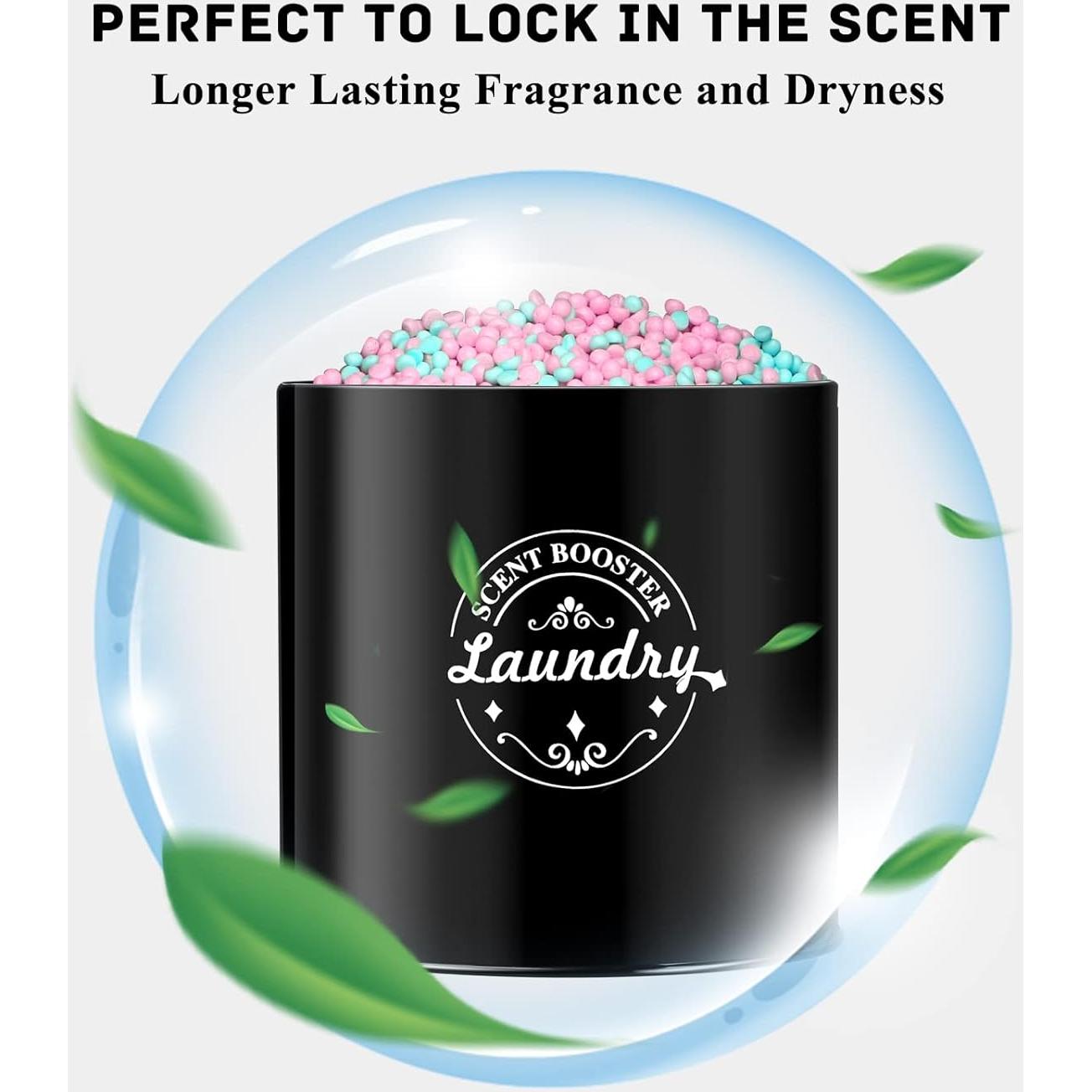 Contenedor Dispensador de Perlas Fragancia Lavandería SACREDAY Negro