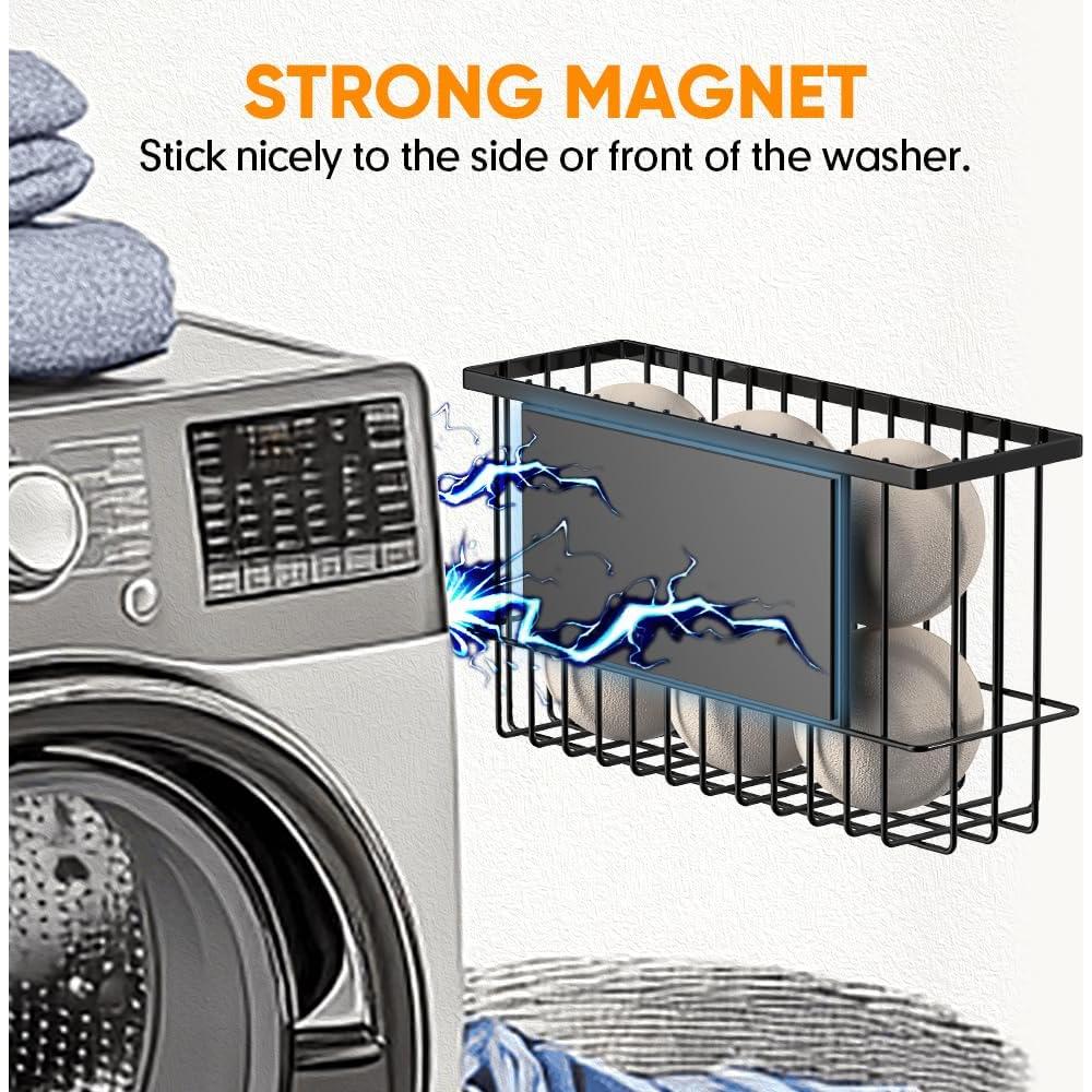 Soporte Magnético para Pelotas de Secadora Moryimi Negro