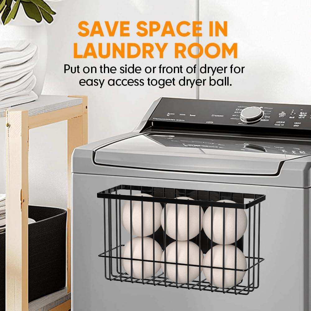 Soporte Magnético para Pelotas de Secadora Moryimi Negro