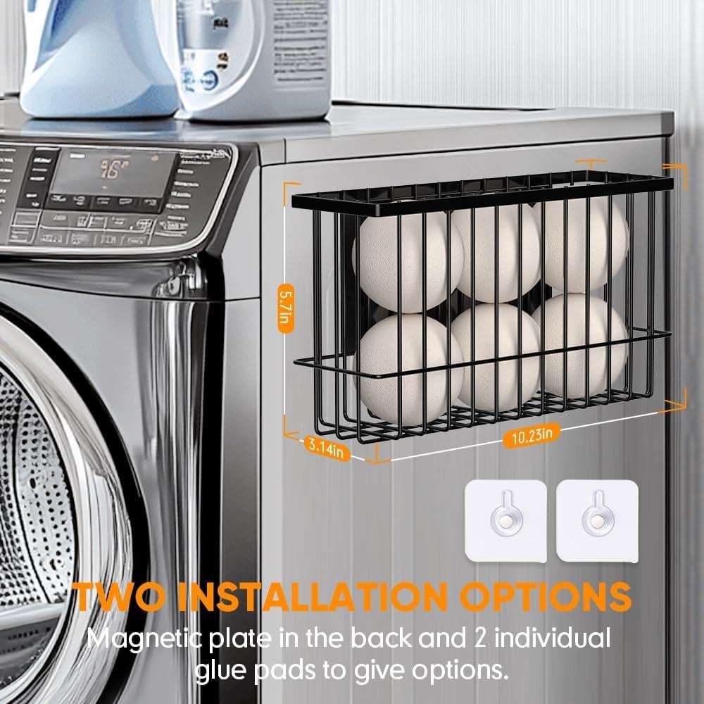 Soporte Magnético para Pelotas de Secadora Moryimi Negro