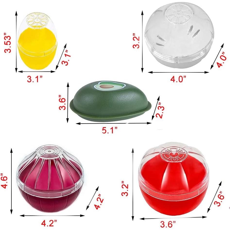 Conservador de Alimentos Yamesu 5 Piezas Libre de BPA