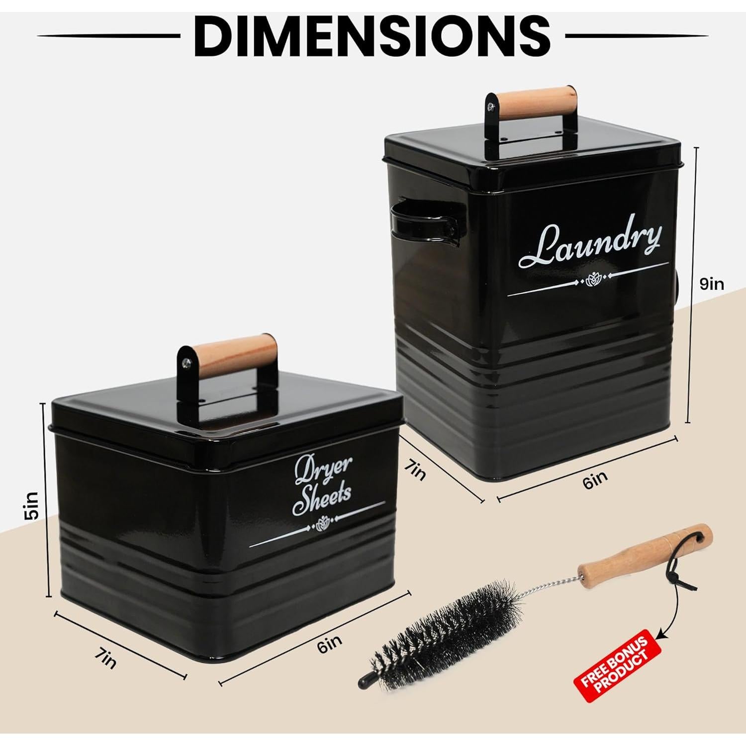 Contenedor de Detergente Cruleen Estilo Granja 4.1 kg