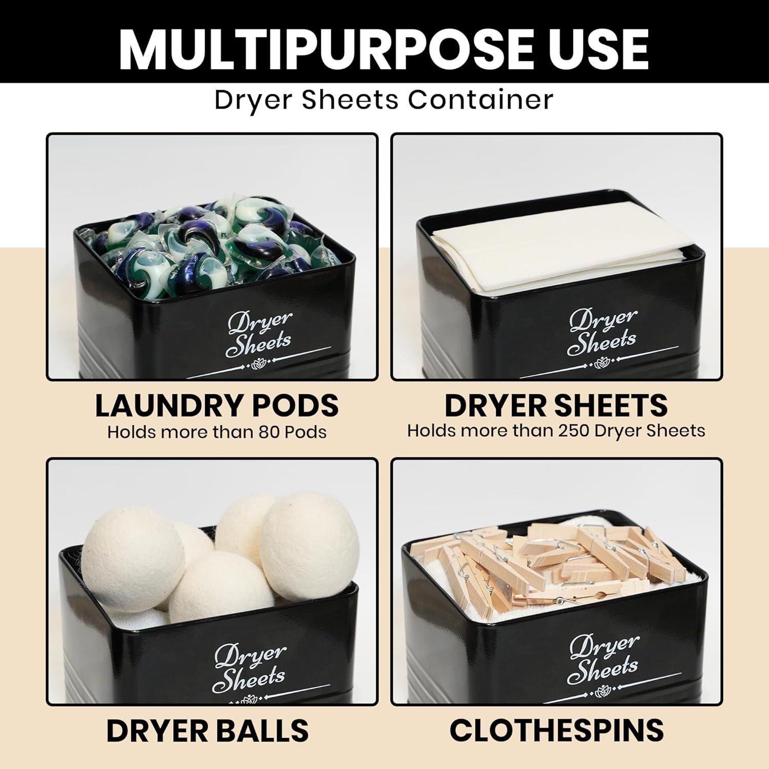 Contenedor de Detergente Cruleen Estilo Granja 4.1 kg