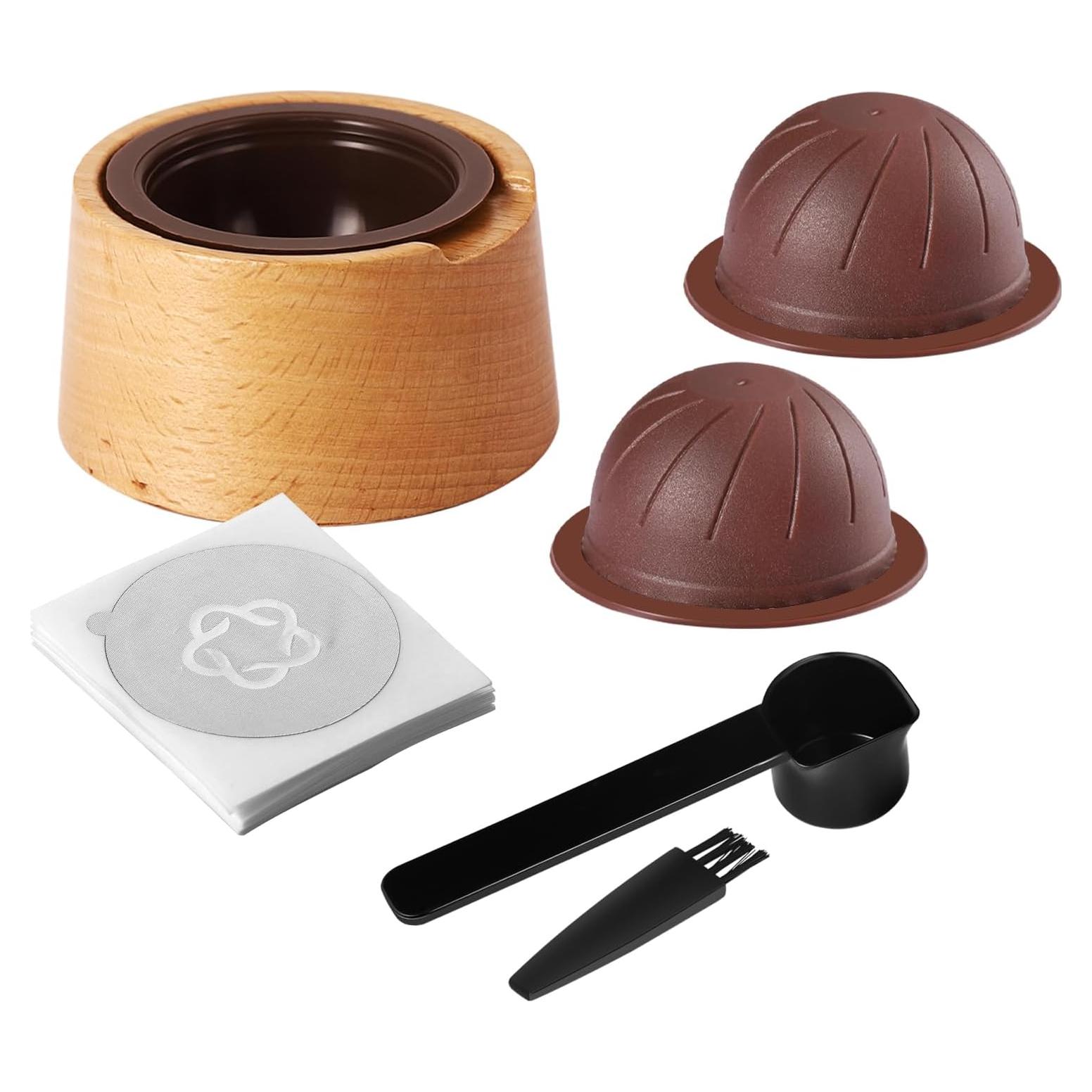 Kit de Sellos de Aluminio ELIUNG 120 Pcs para Cápsulas Reutilizables