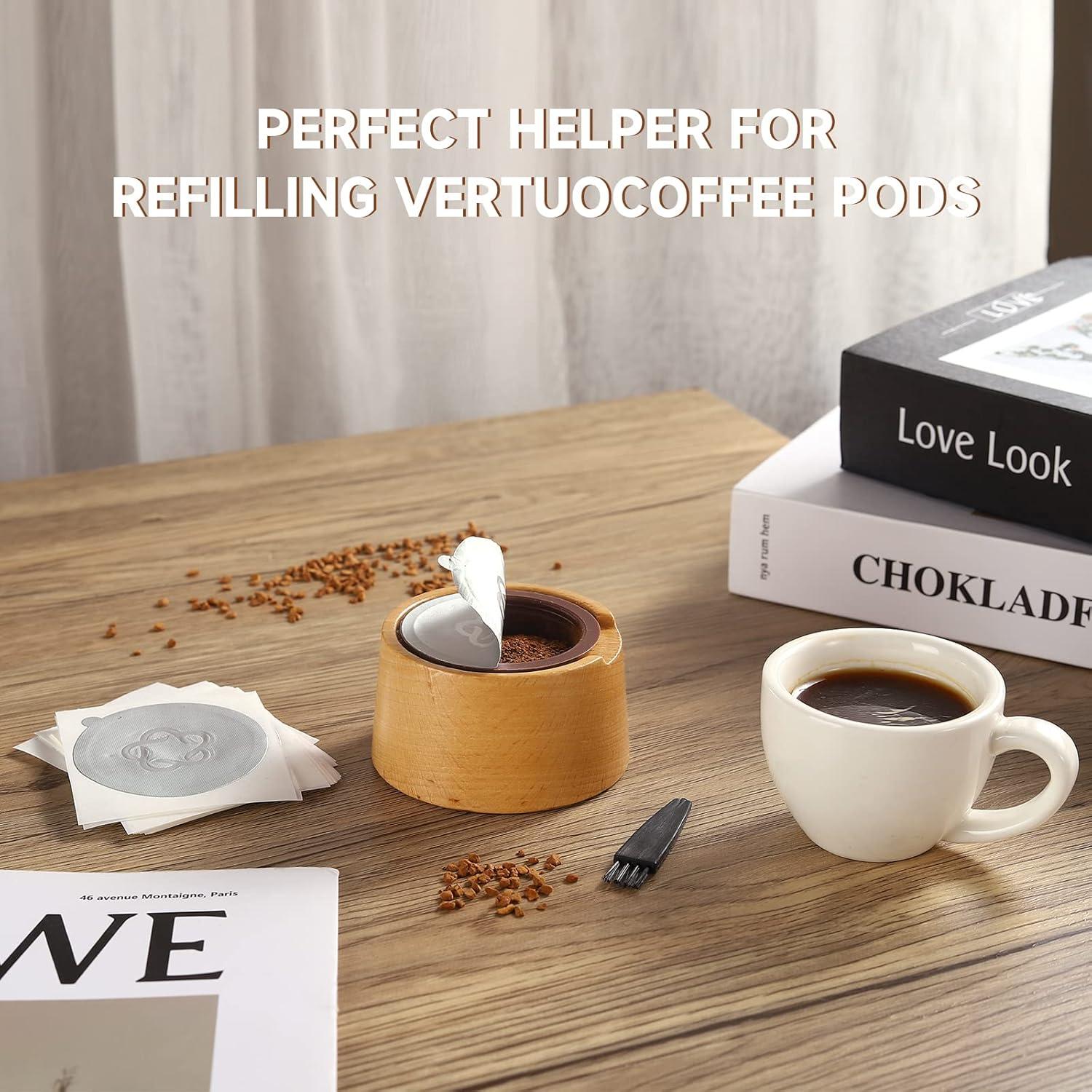 Kit de Sellos de Aluminio ELIUNG 120 Pcs para Cápsulas Reutilizables