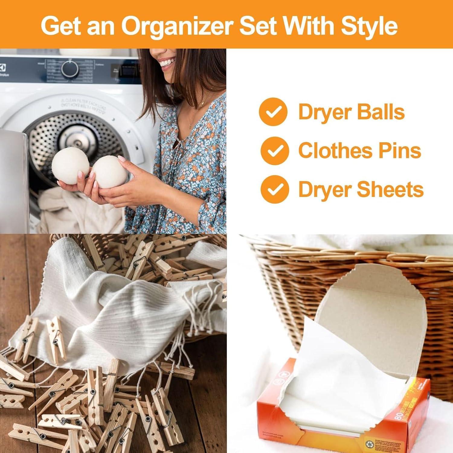 Contenedores de Lavandería FEXIA 3+2 con Dispensador y Etiquetas