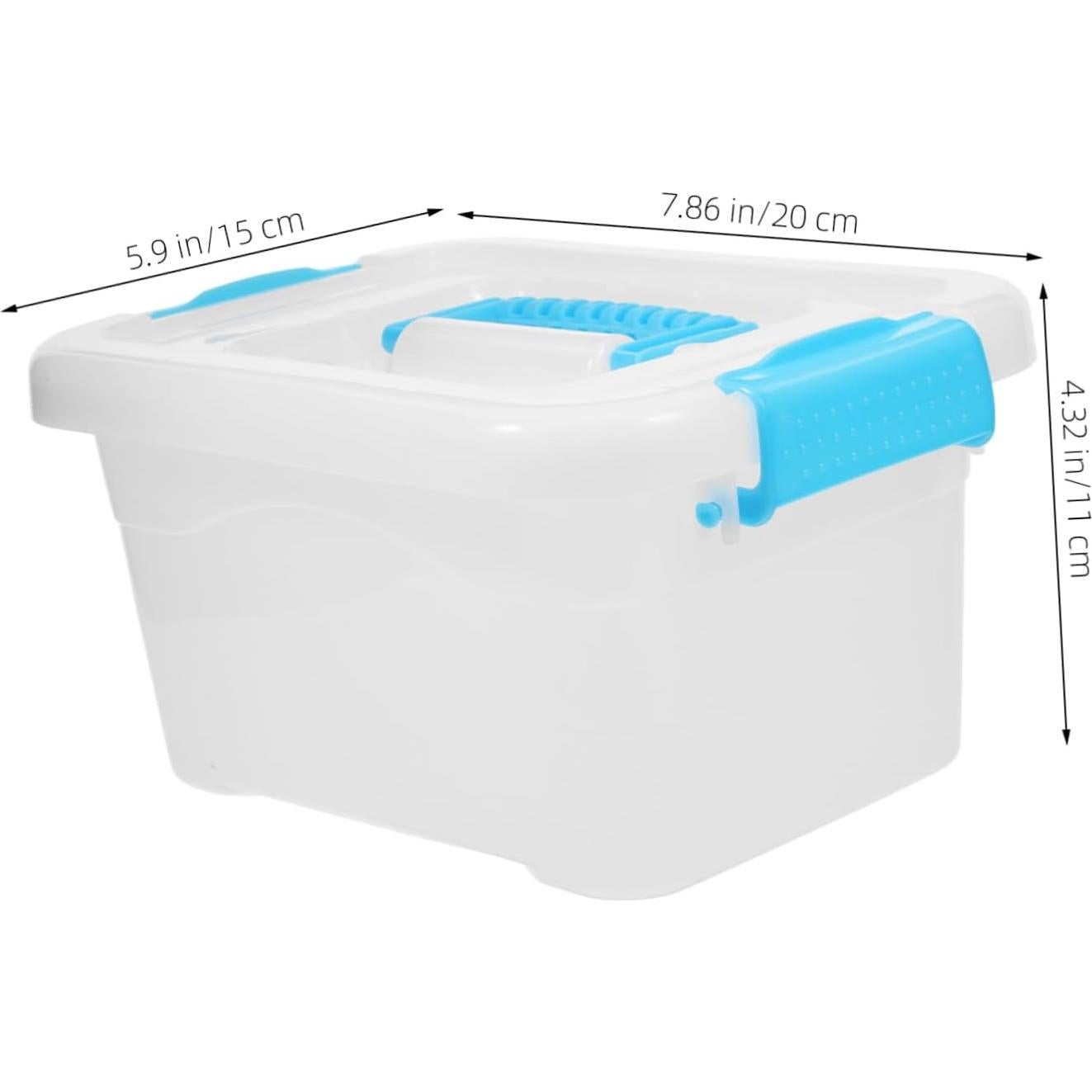 Organizador de lavandería Healeved caja plástica 20x15cm