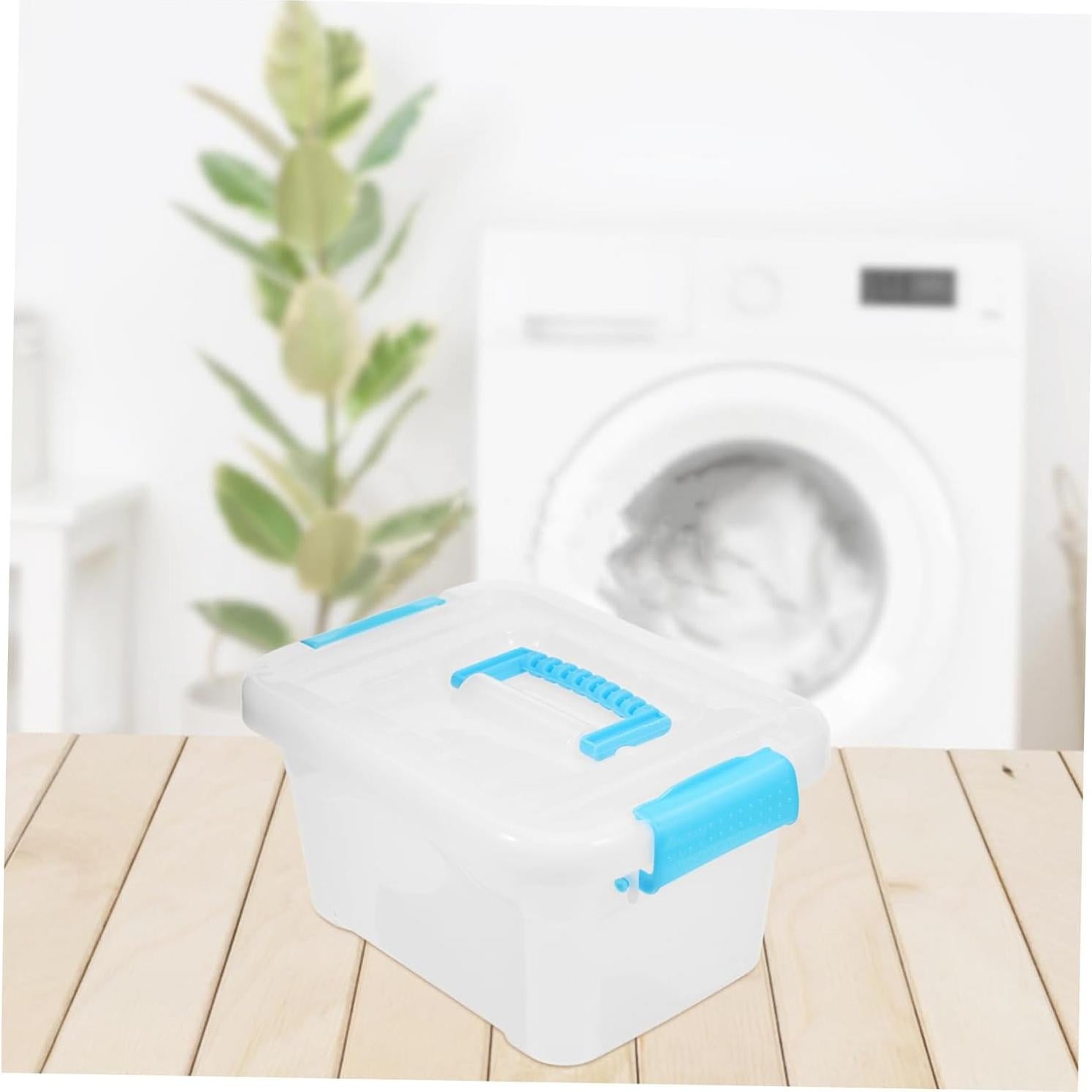 Organizador de lavandería Healeved caja plástica 20x15cm