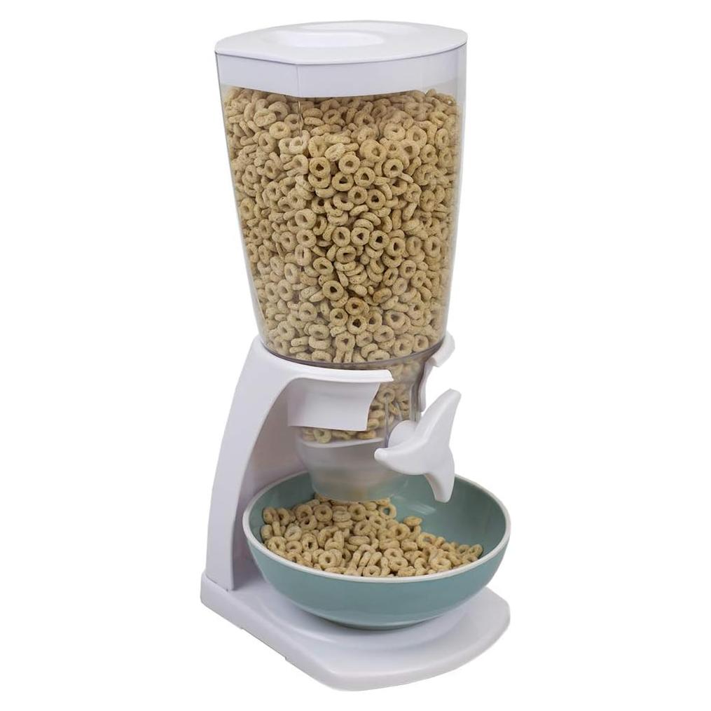 Dispensador de Cereal Home Basics Blanco 15 Tazas