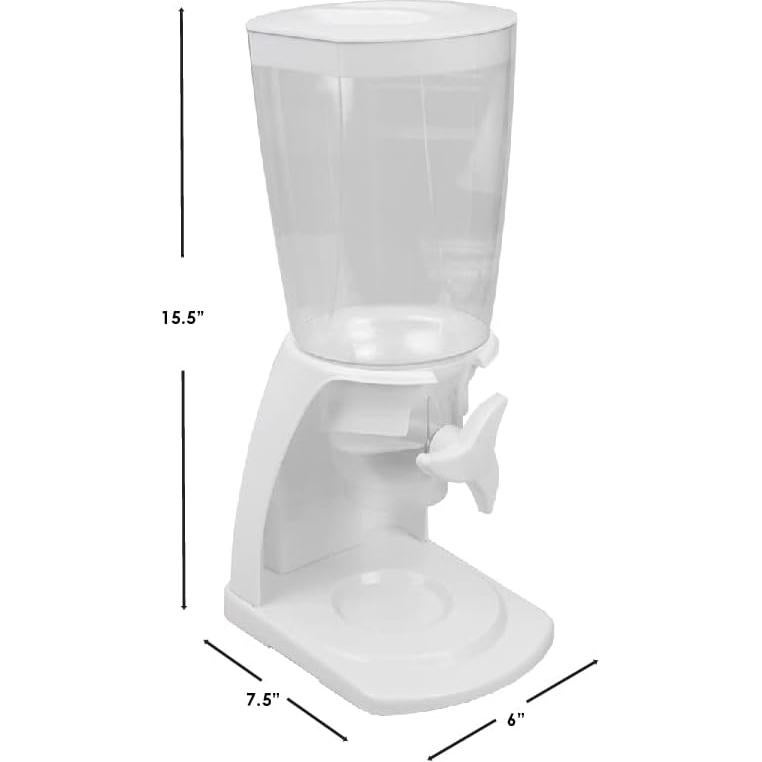 Dispensador de Cereal Home Basics Blanco 15 Tazas