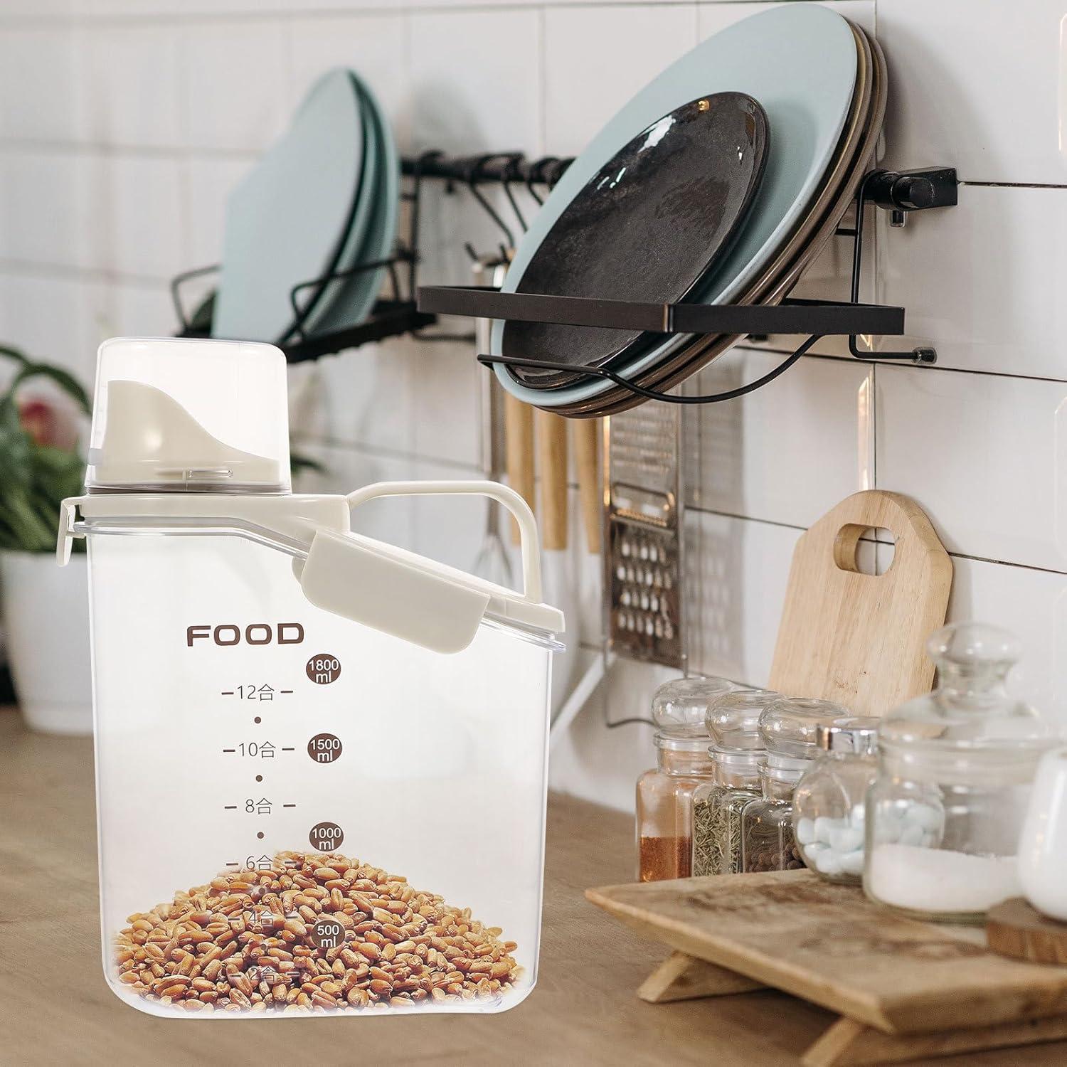 Contenedor de Almacenamiento Hermético Ciieeo 2L para Cereal