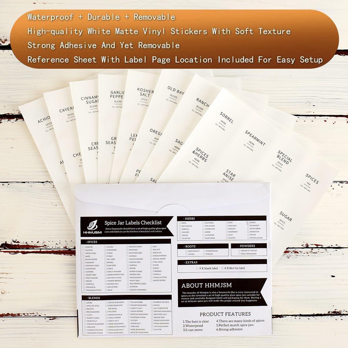 Set de 6 Tarros de Vidrio Cuadrados 0.8L con Tapa de Bambú y Cuchara