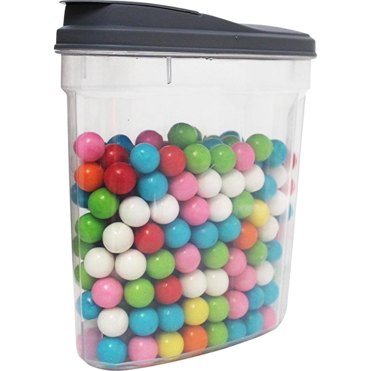 Conjunto de 3 dispensadores de cereal Dependable - Herméticos y apilables