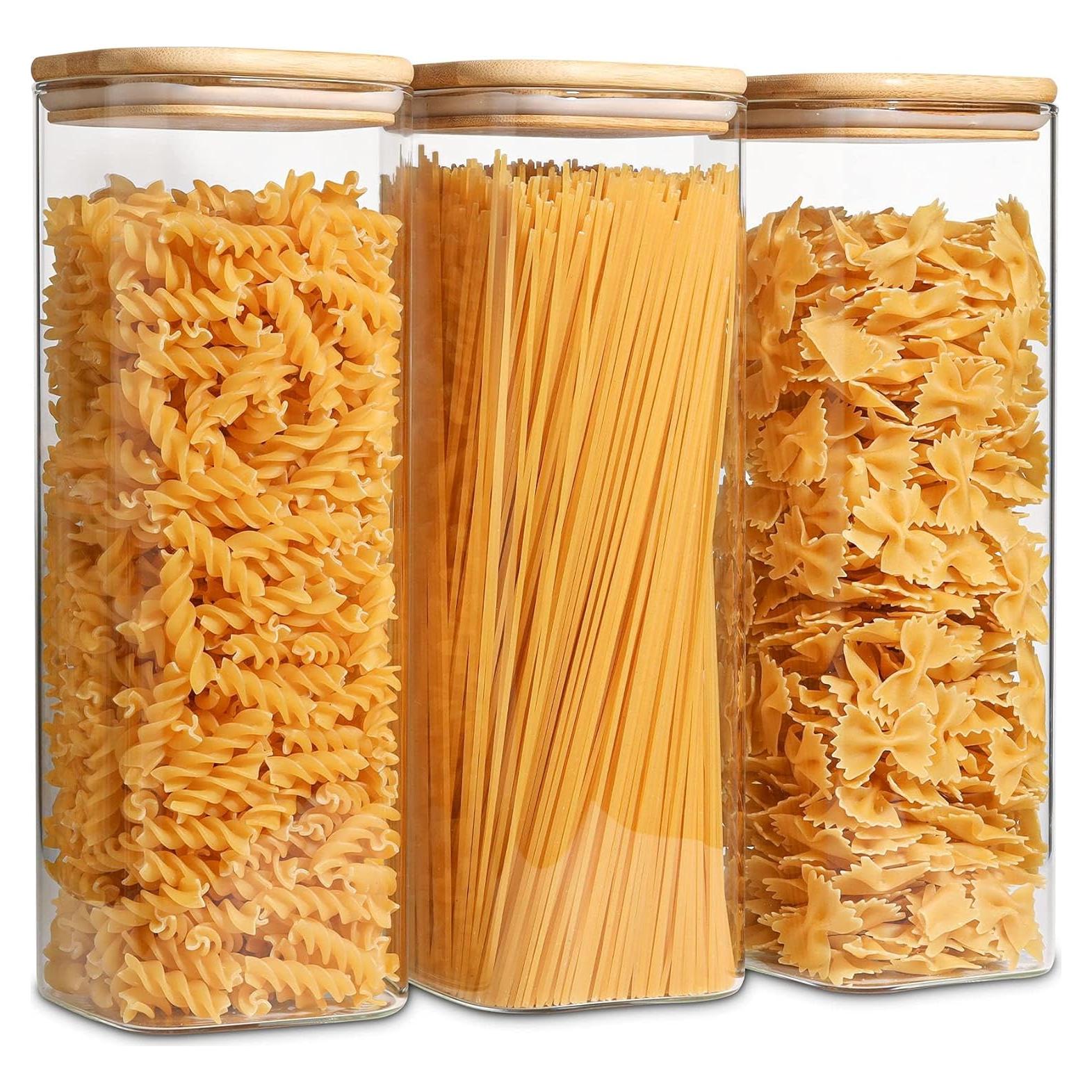 Set de 3 Tarros de Almacenamiento Hermético ComSaf 2.1L