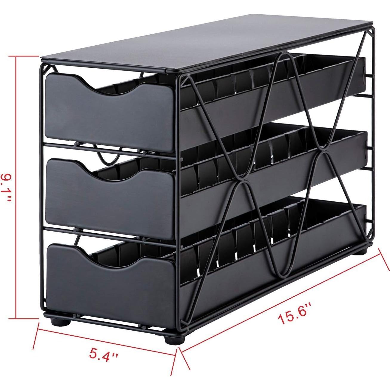 Soporte de Cápsulas Nespresso FlagShip 3 Niveles 60 Cápsulas