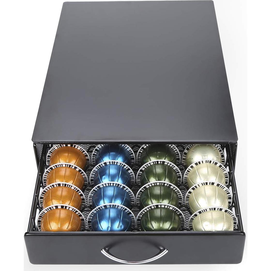 Cajón de Almacenamiento para Cápsulas Nespresso Vertuoline 40 pcs