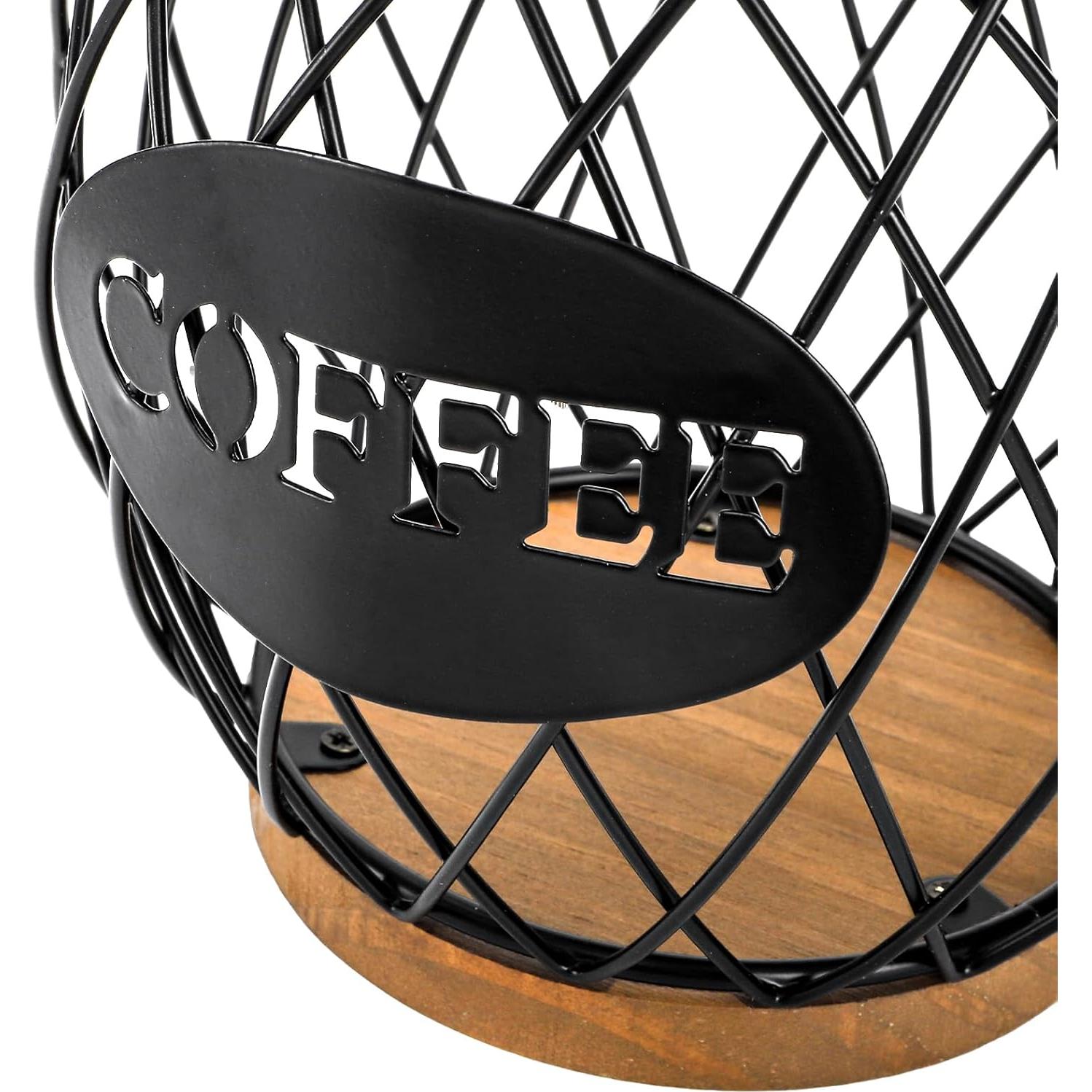 Soporte redondo para cápsulas de café WRINGKIT con tapa